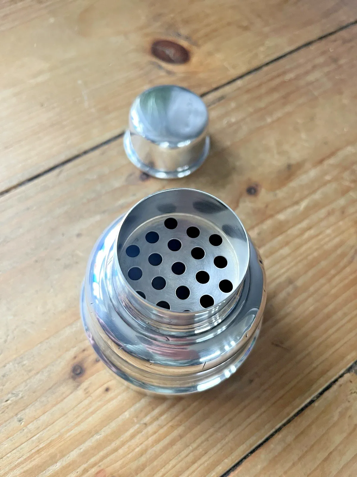 Antique Art Deco Christofle Cocktail Shaker / Citrus Juicer Press Silver Plated photo buy