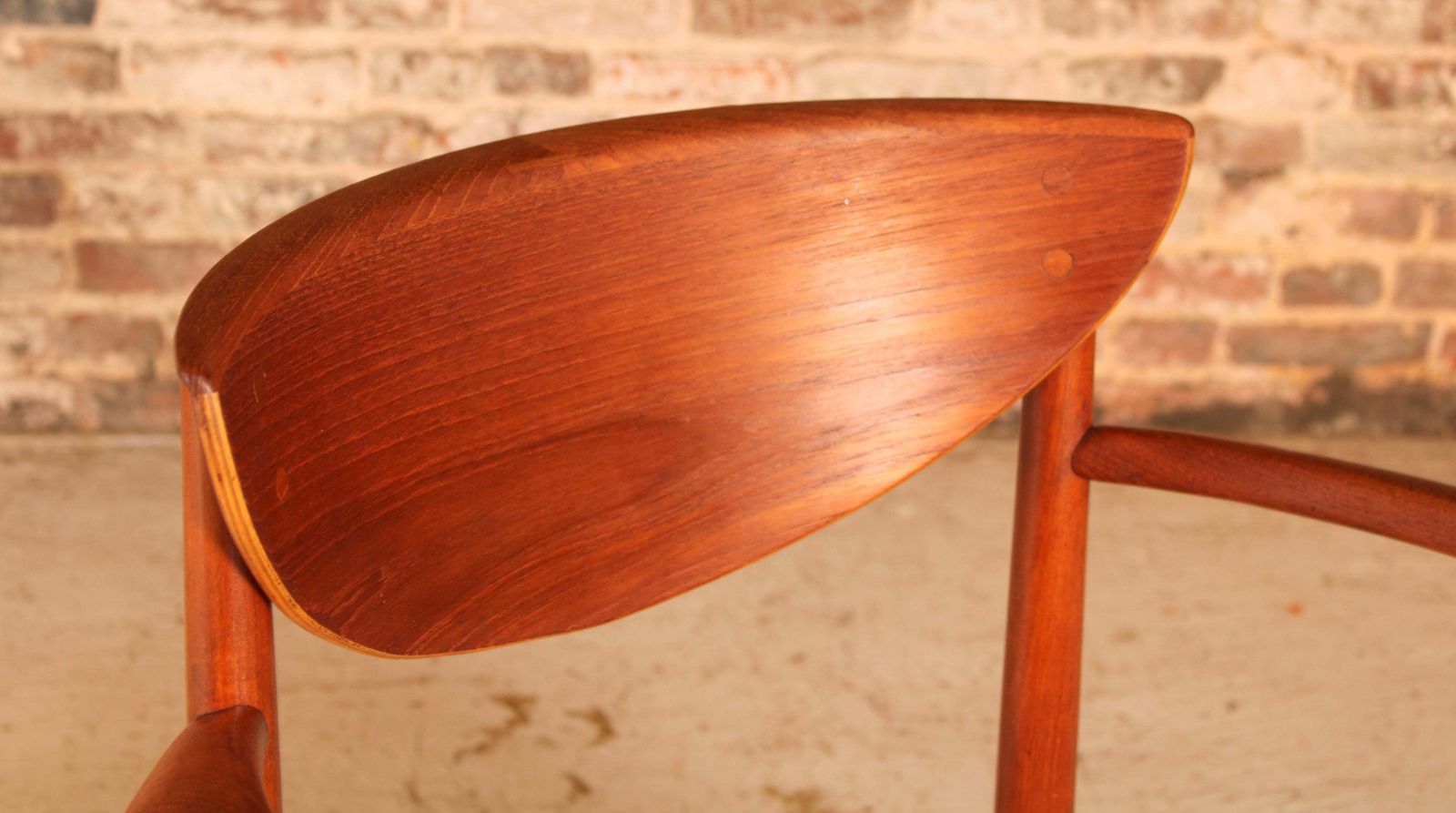 Danish Mid Century Teak Armchair Model 317 By Peter Hvidt And Orla Molgard Nielsen For Soborg Mobler, Circa 1950s photo for sale