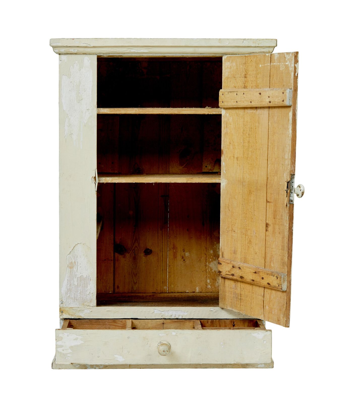 Scandinavian 19th Century Pine Wall Cupboard photo vinterior