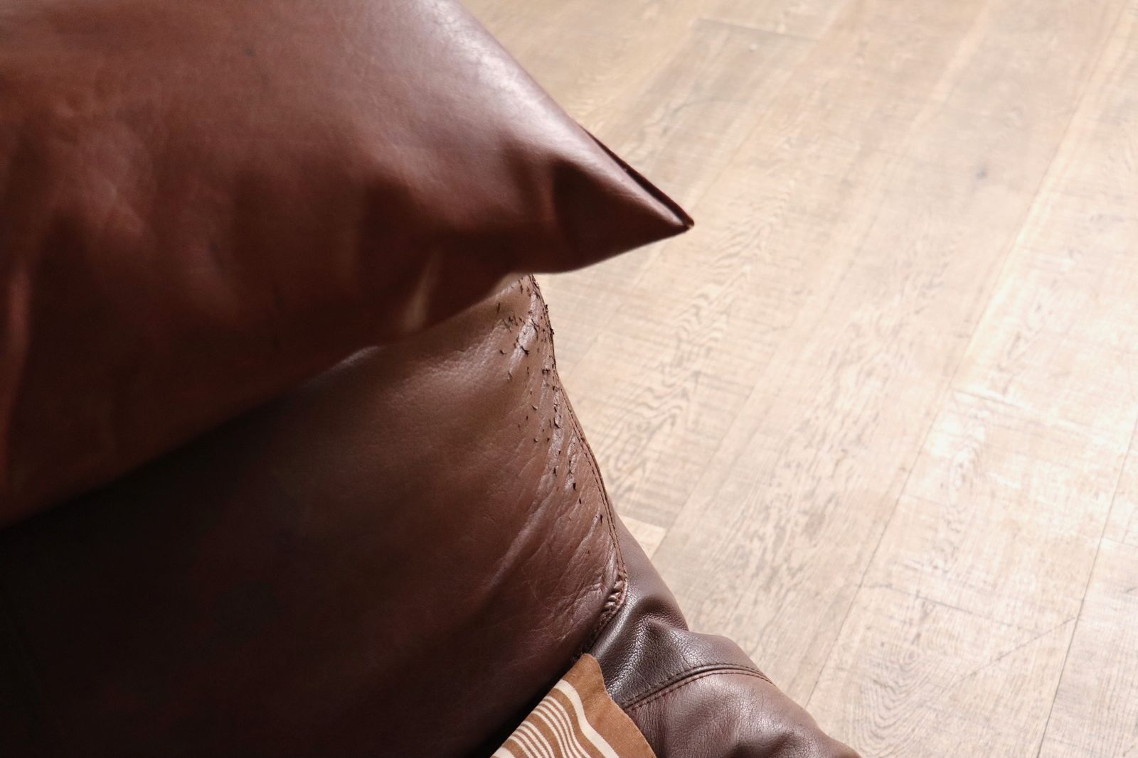 Meubels Le Bambole Bed In Buffalo Leather Van Mario Bellini Voor B&B Italia, Jaren 1970 photo