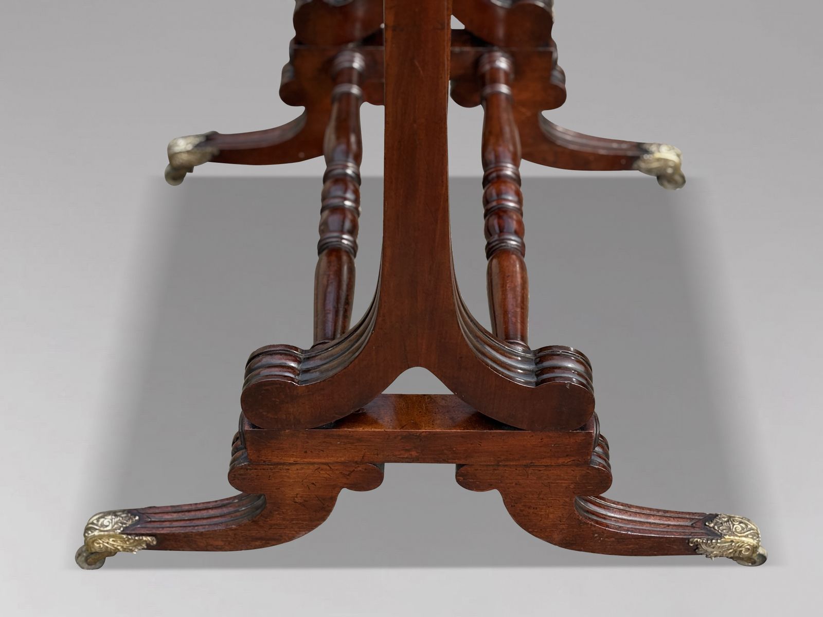19th Century William IV Period Mahogany Cheval Mirror photo 4000.0