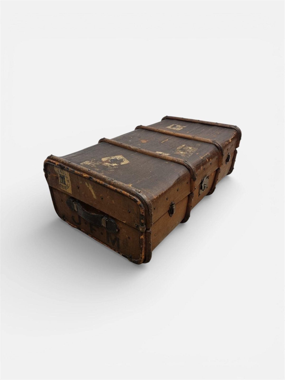 Antique Travel Trunk / Storage Chest / C1920