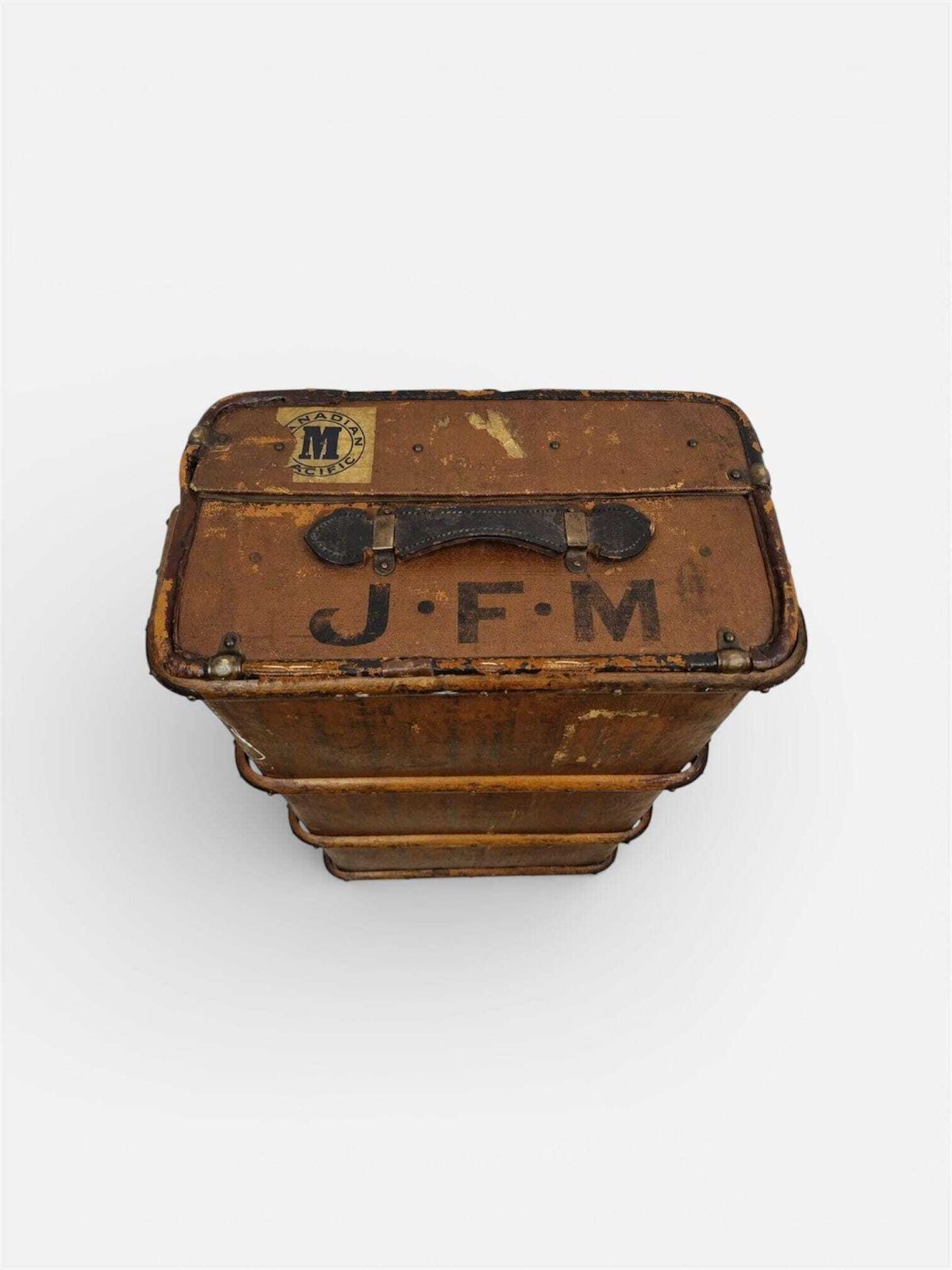 Antique Travel Trunk / Storage Chest / C1920 photo for sale
