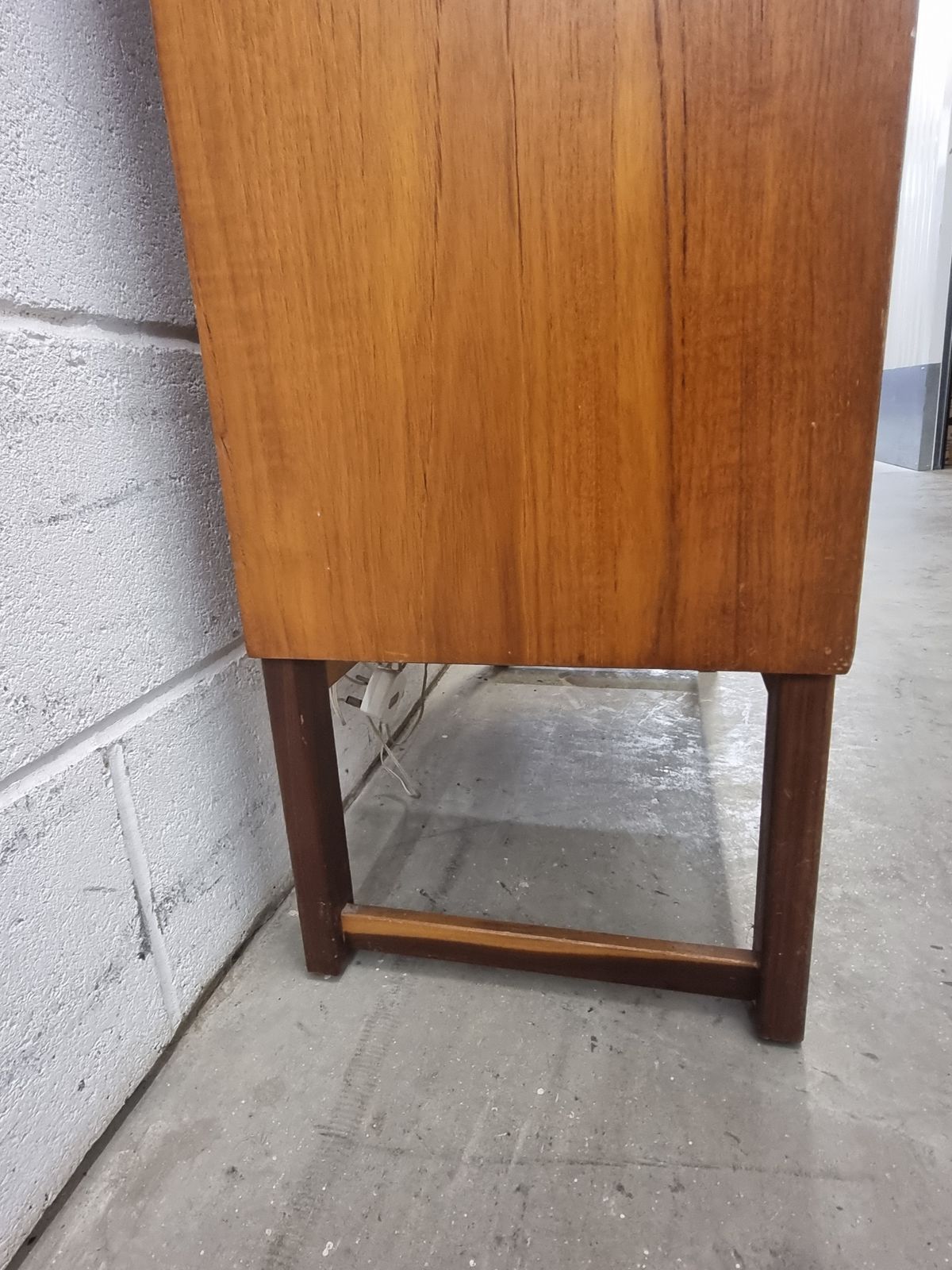 photo furniture Vintage Mid Century 1900s Teak Drinks Cabinet By Turnidge Of London