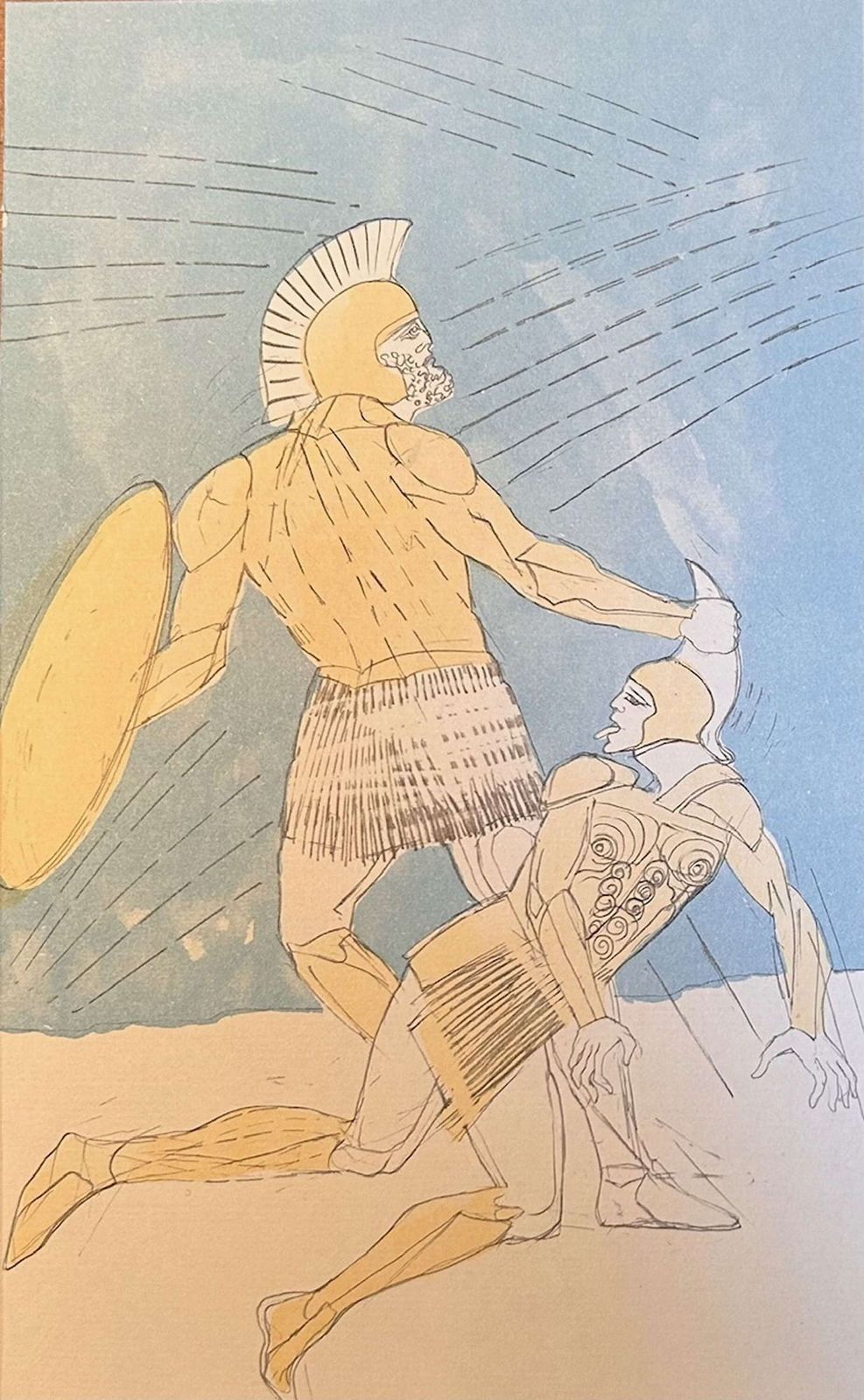 Elizabeth Frink: Set Of Fourteen Lithographs From The Iliad (1974) The Odyssey (1975) photo buy