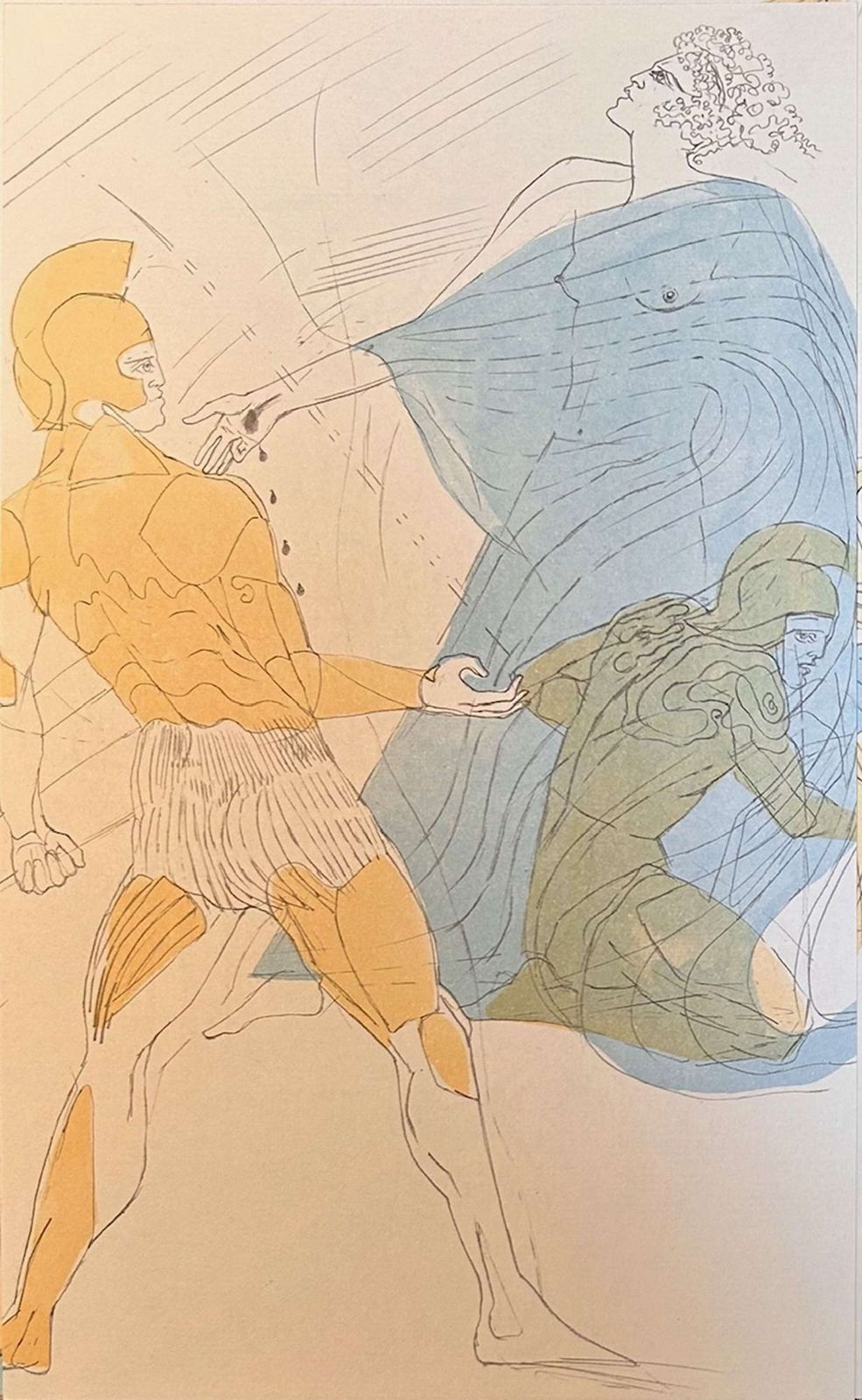 photo furniture Elizabeth Frink: Set Of Fourteen Lithographs From The Iliad (1974) The Odyssey (1975)