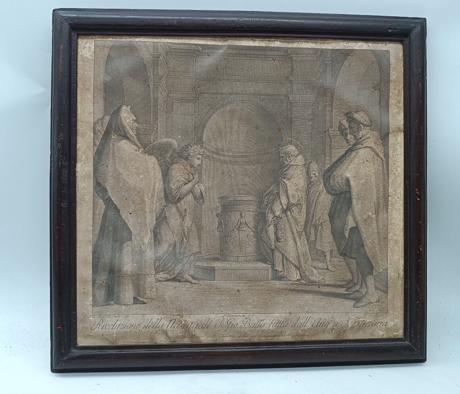 Engraving Print Of The 700 Andrea Del Sarto Benedetto Eredi 1792 photo furniture