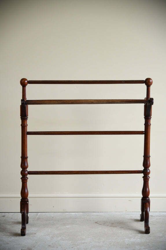 Victorian Mahogany Towel Rail photo vinterior