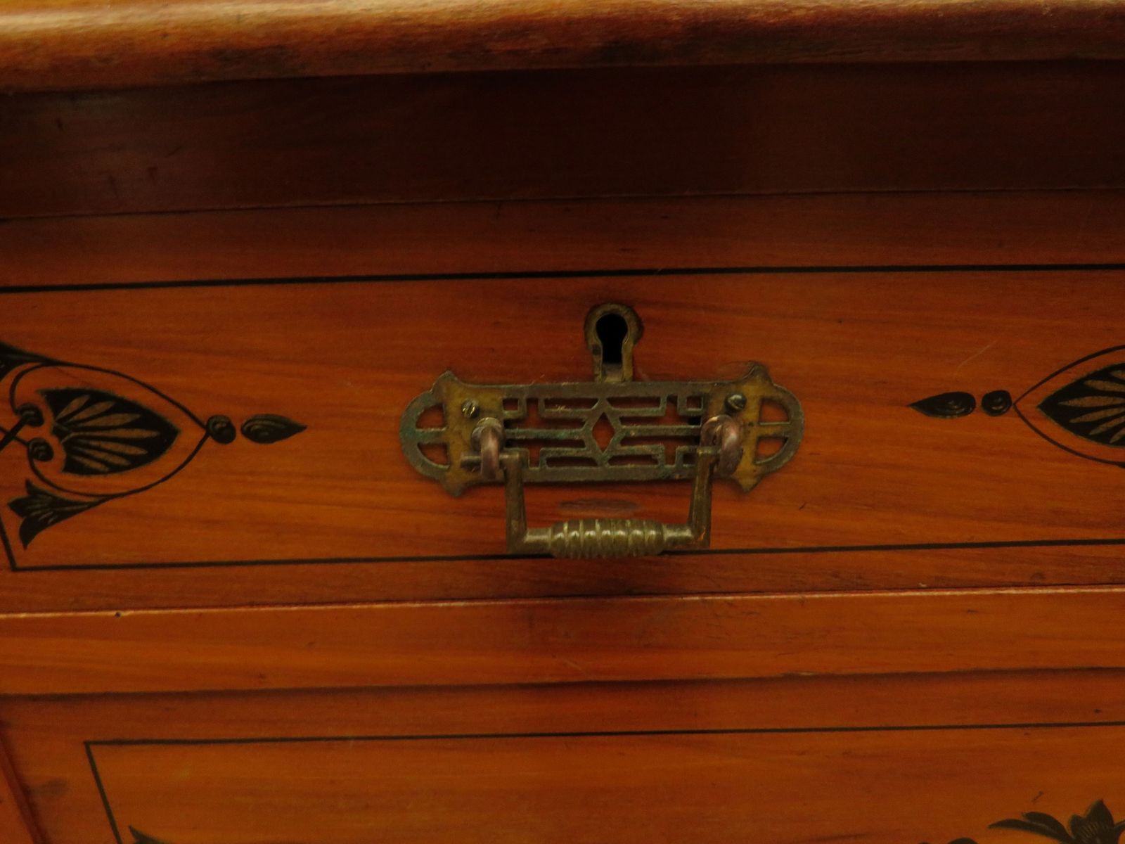 photo buy Stencilled Chest Of Drawers & Bedside Chest
