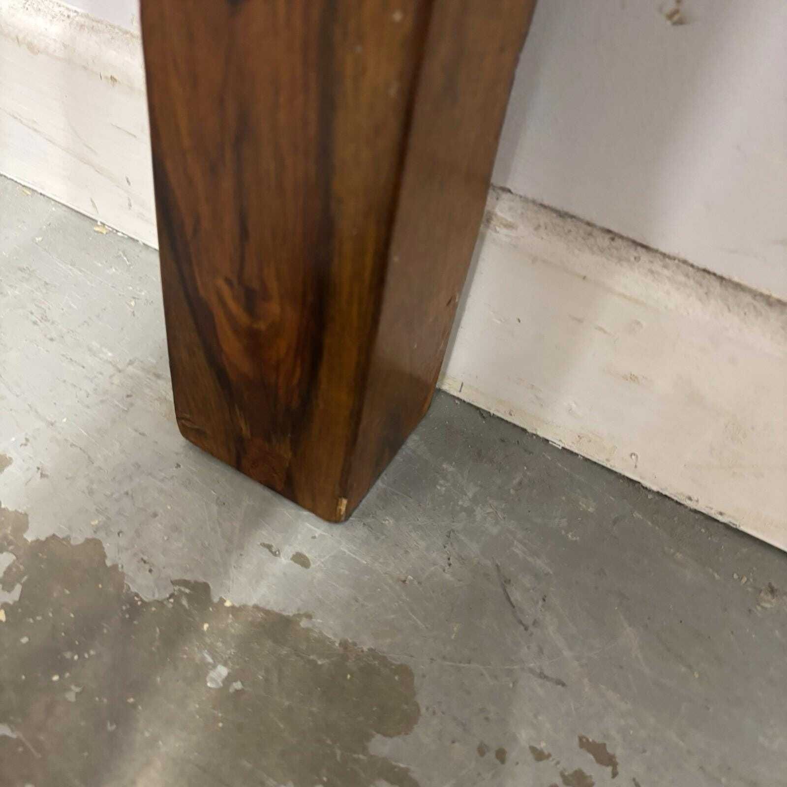 photo vintage Mango Wood Rustic Console Table With Drawer – Farmhouse Hallway Table