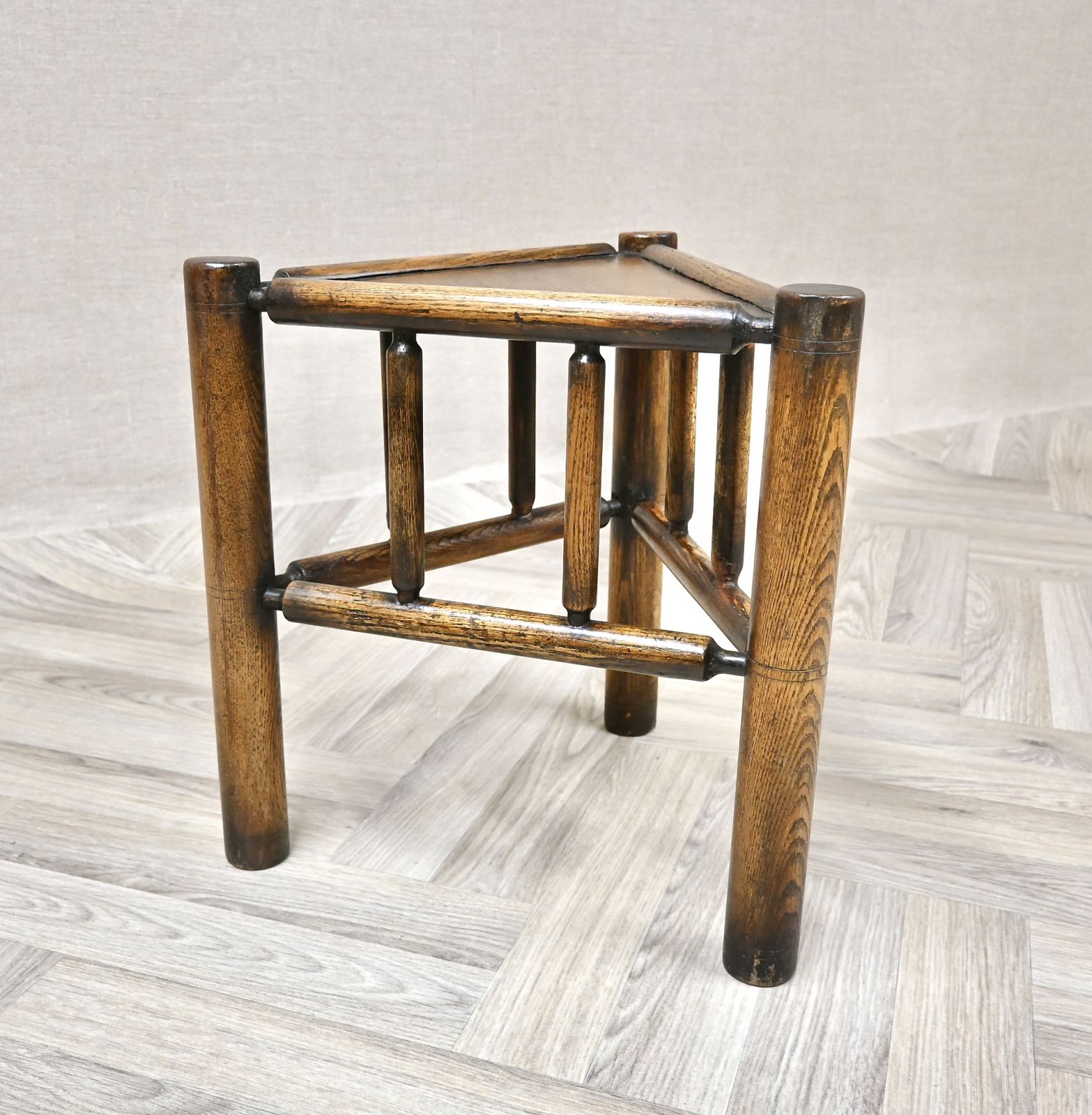 Arts And Crafts Triangulated Stool photo furniture