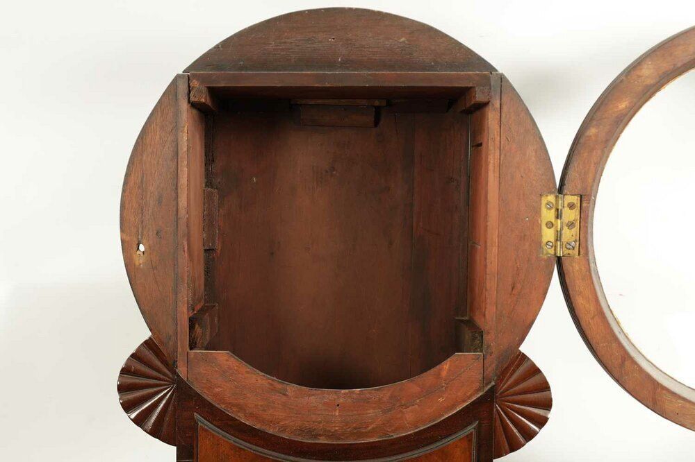 George III Mahogany Drop Dial "Tavern" Wall Clock photo 1850.0