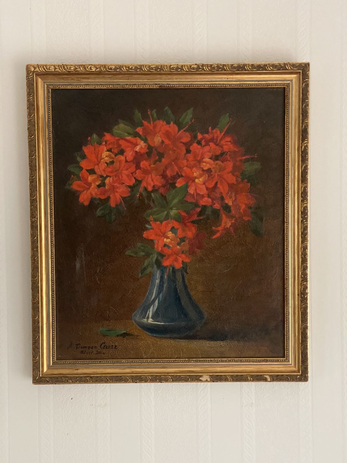 Andreas Duncan Carse 1876/1938 Scottish Artists Painted 1930 photo furniture
