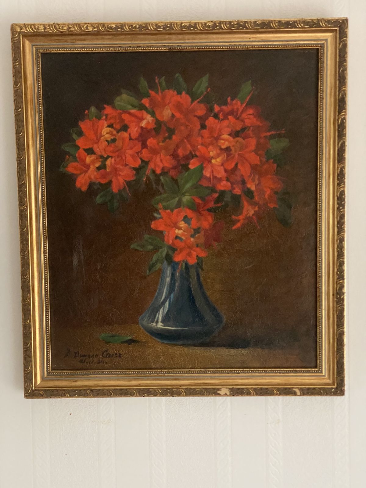 Andreas Duncan Carse 1876/1938 Scottish Artists Painted 1930 photo for sale