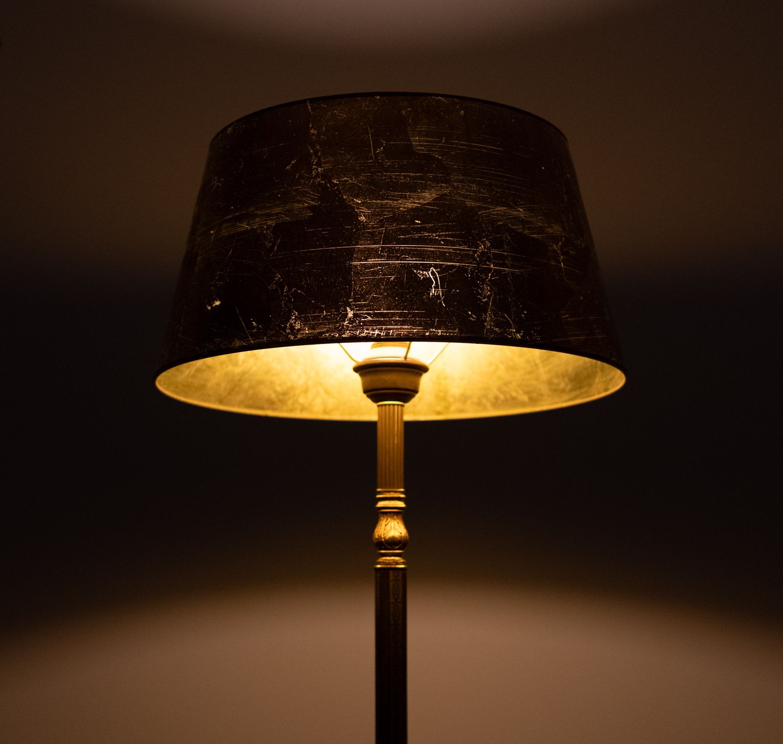 Lighting Deknudt Onyx Floor Lamp  1970s Belgium photo