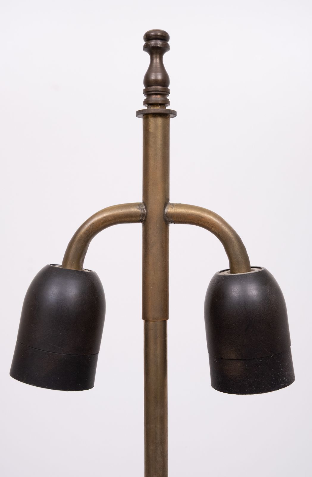 Stunning Stewart Ross James, Hansen Verdigris Bronze Table Lamp, Circa 1960 photo vintage