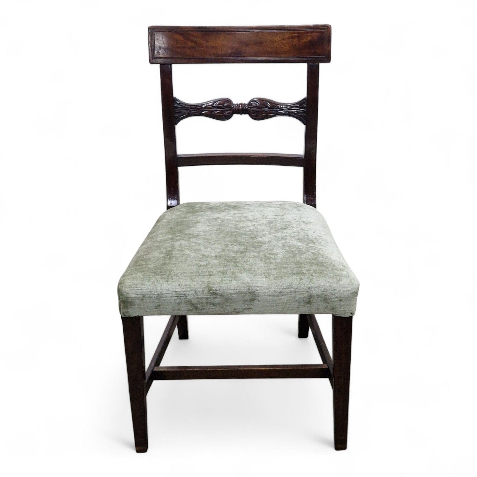 Antique Regency Mahogany Chair Occasional Bedroom / Hall Chair / Desk Chair photo furniture