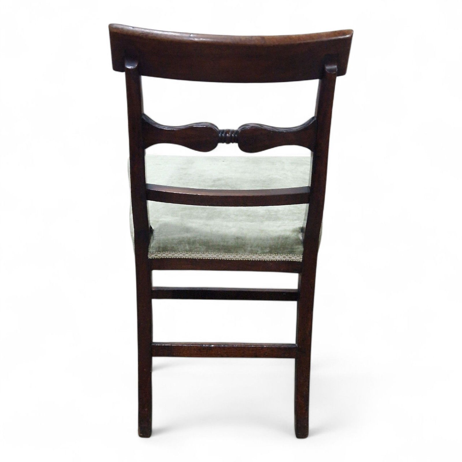 photo furniture Antique Regency Mahogany Chair Occasional Bedroom / Hall Chair / Desk Chair