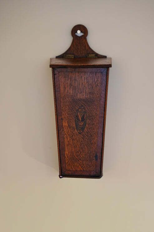 Welsh Georgian Candle Box.