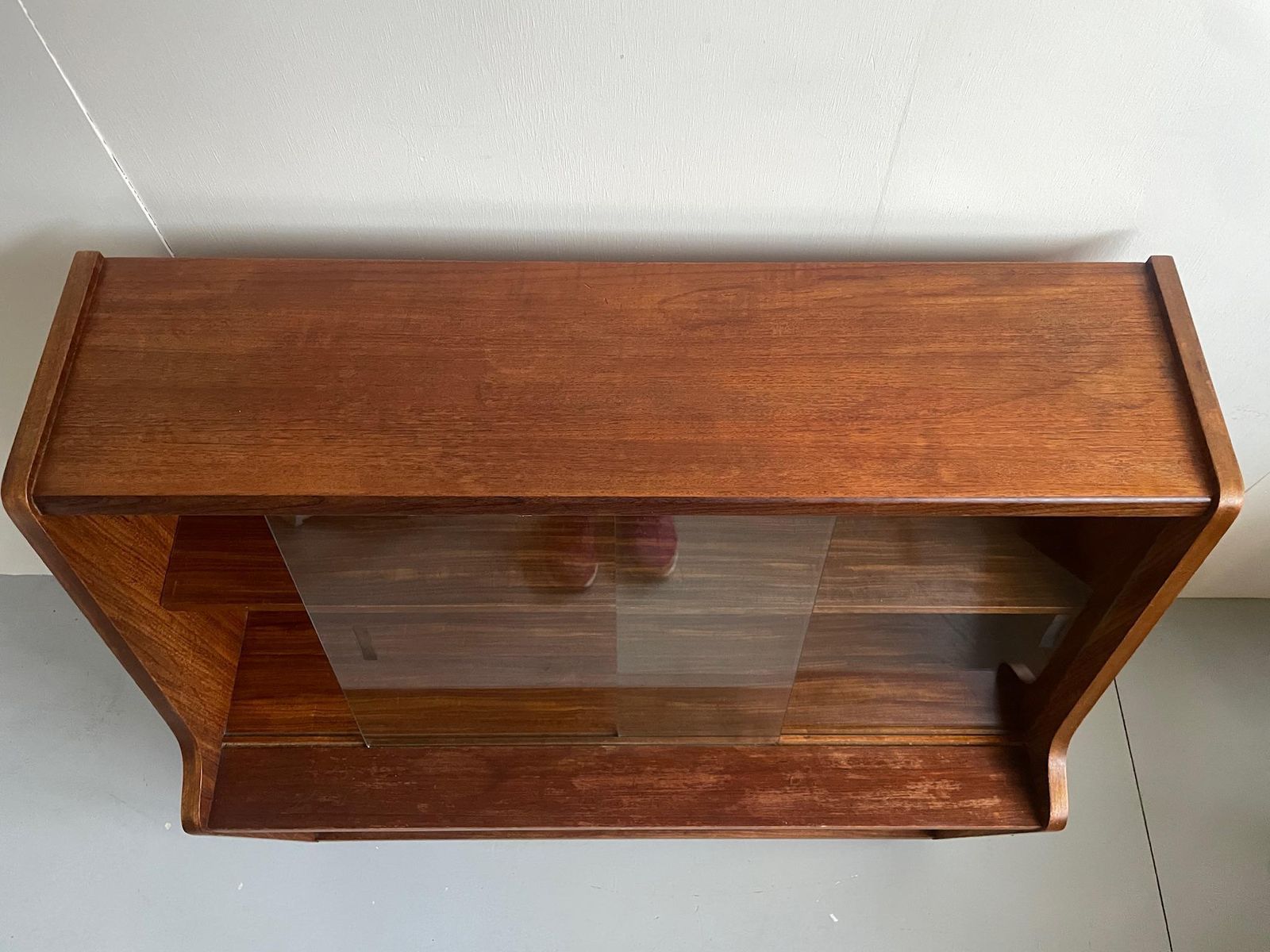 Vintage Mid Century Bookcase And Record Cabinet By Phillips Of Bristol photo 420.0