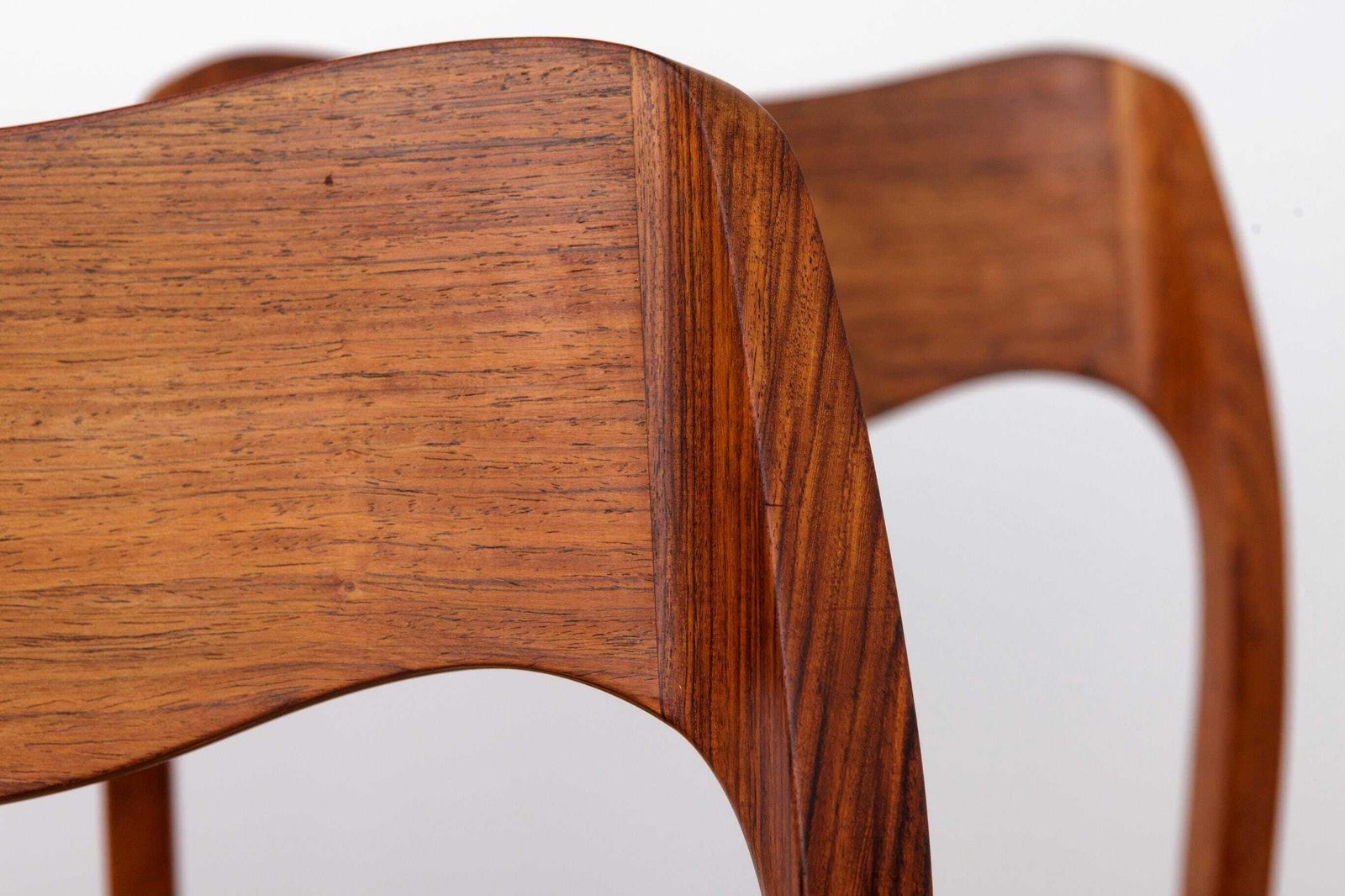 4 Of 6 Niels Otto Møller Model 71 Chairs, 1960s Danish Mid Century, Rosewood Dining Chairs photo Furniture