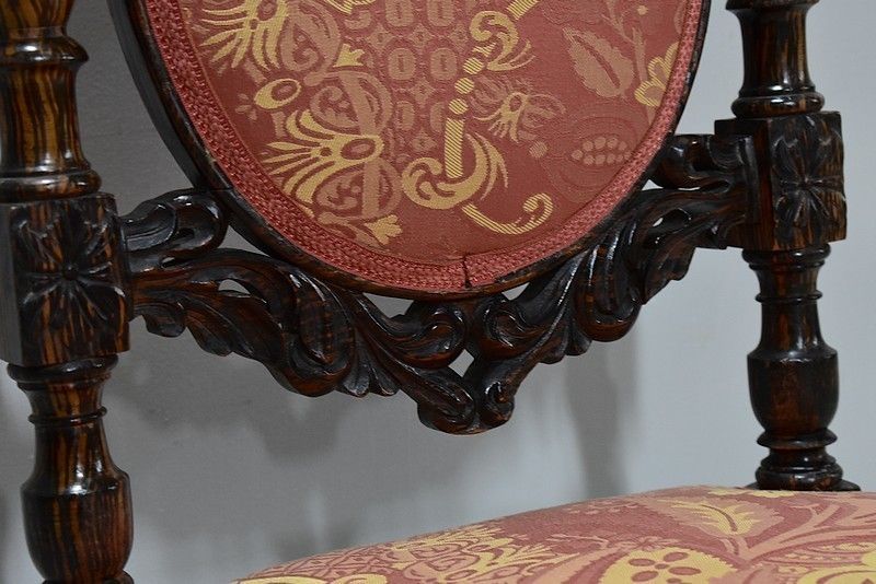 Small Napoleon III Low Chair photo vintage