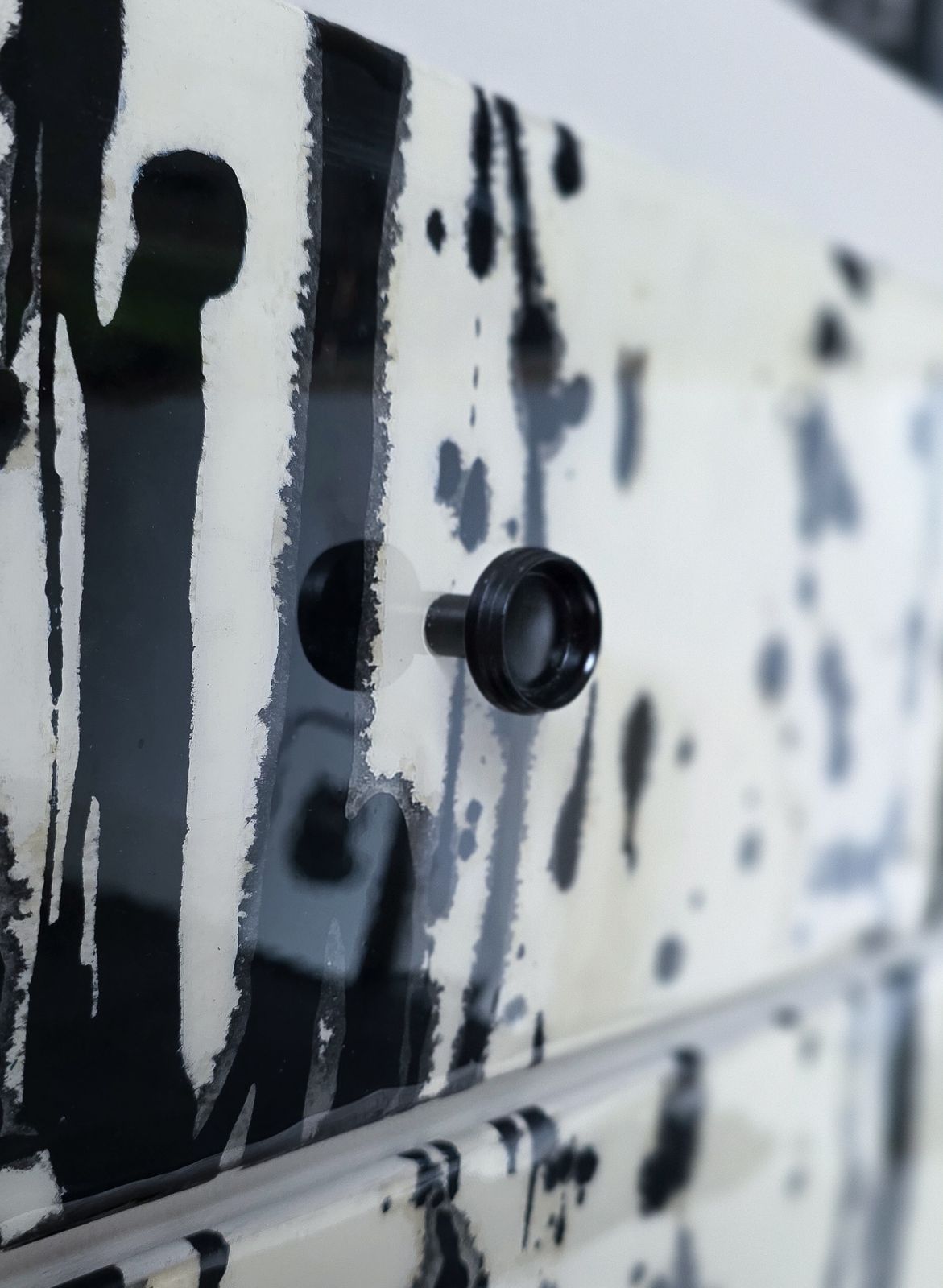 photo for sale Abstract Mid Century Resin Chest Of Drawers