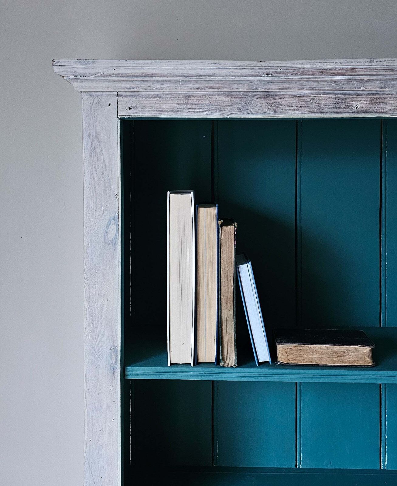 Farmhouse Pine Painted Desk Dresser photo furniture