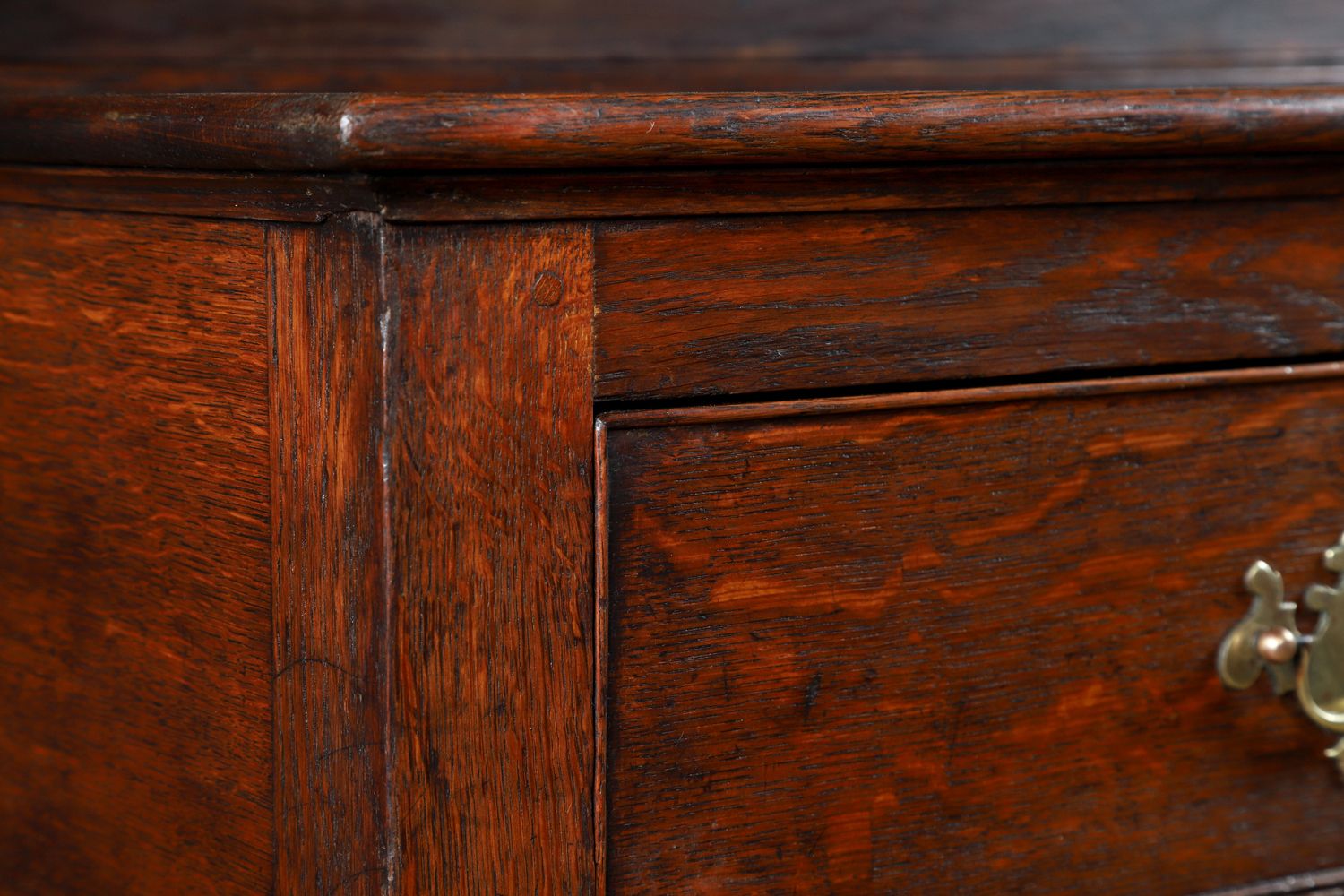 3950.0 Antique Welsh Oak Joined Pot Board Dresser Base & Rack Sideboard (Circa 1800) photo