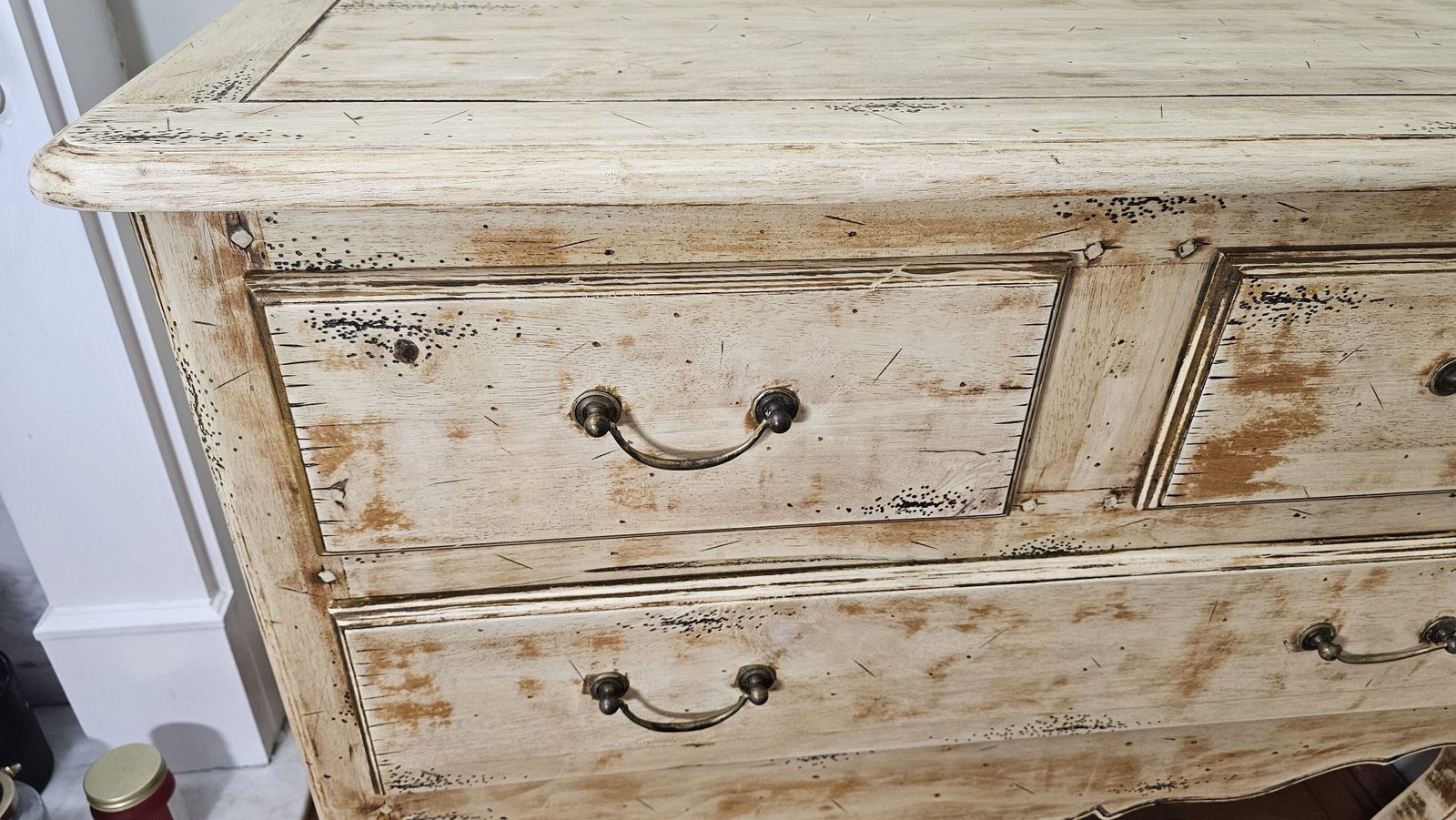 Vintage Bleached French Chest Of Drawers photo for sale