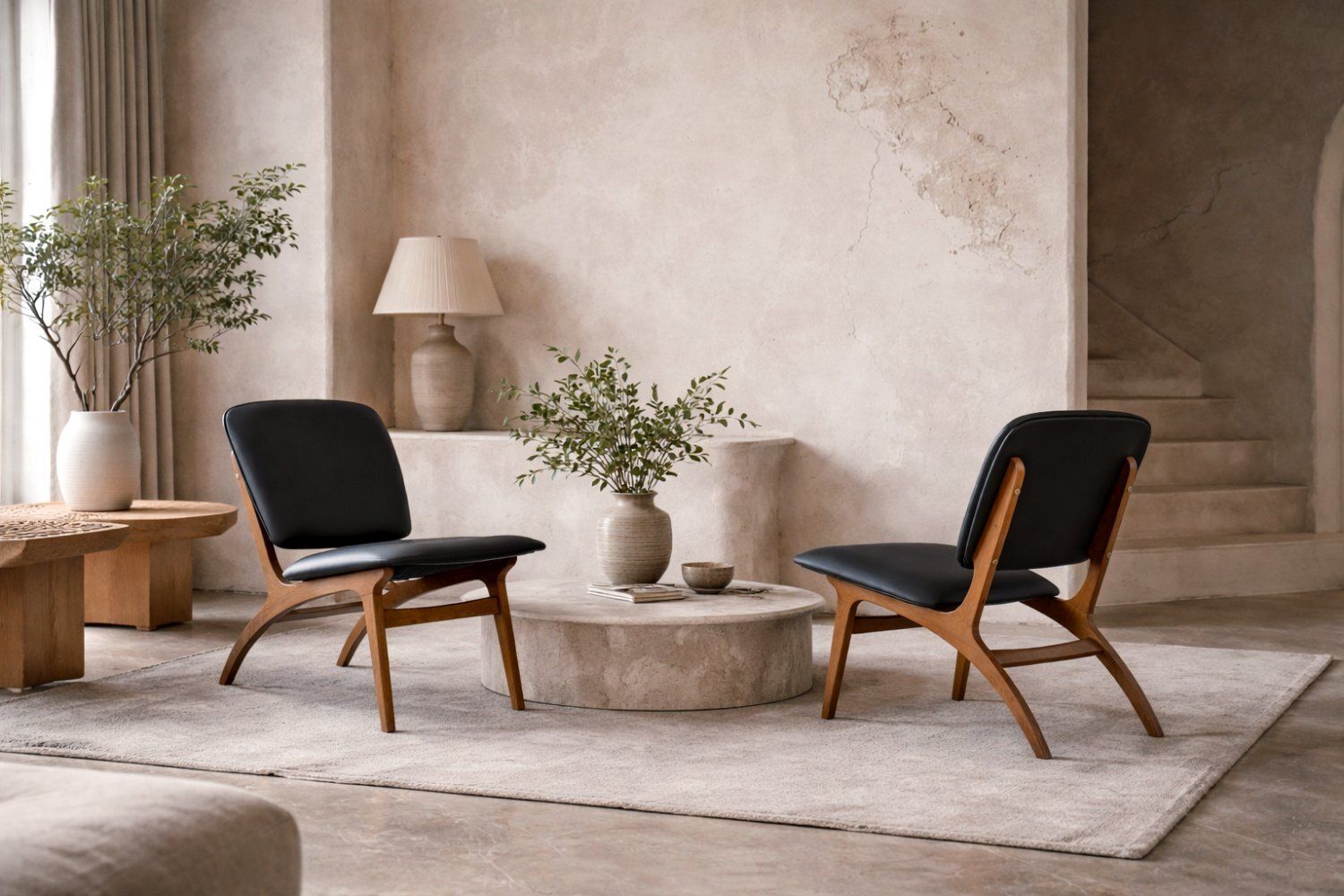Furniture Mid Century Swedish Modern Jylland Chairs From Jio Möbler, 1953, Set Of 2 photo