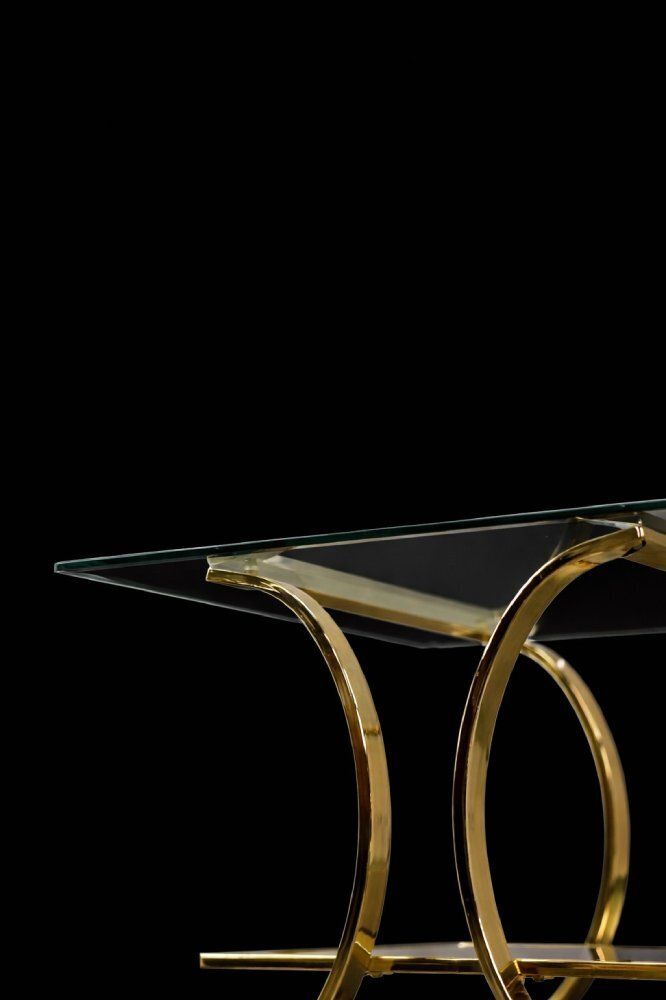 Mid Century Italian Modern Glass Coffee Tables, 1960s, Set Of 2 photo 2216.0