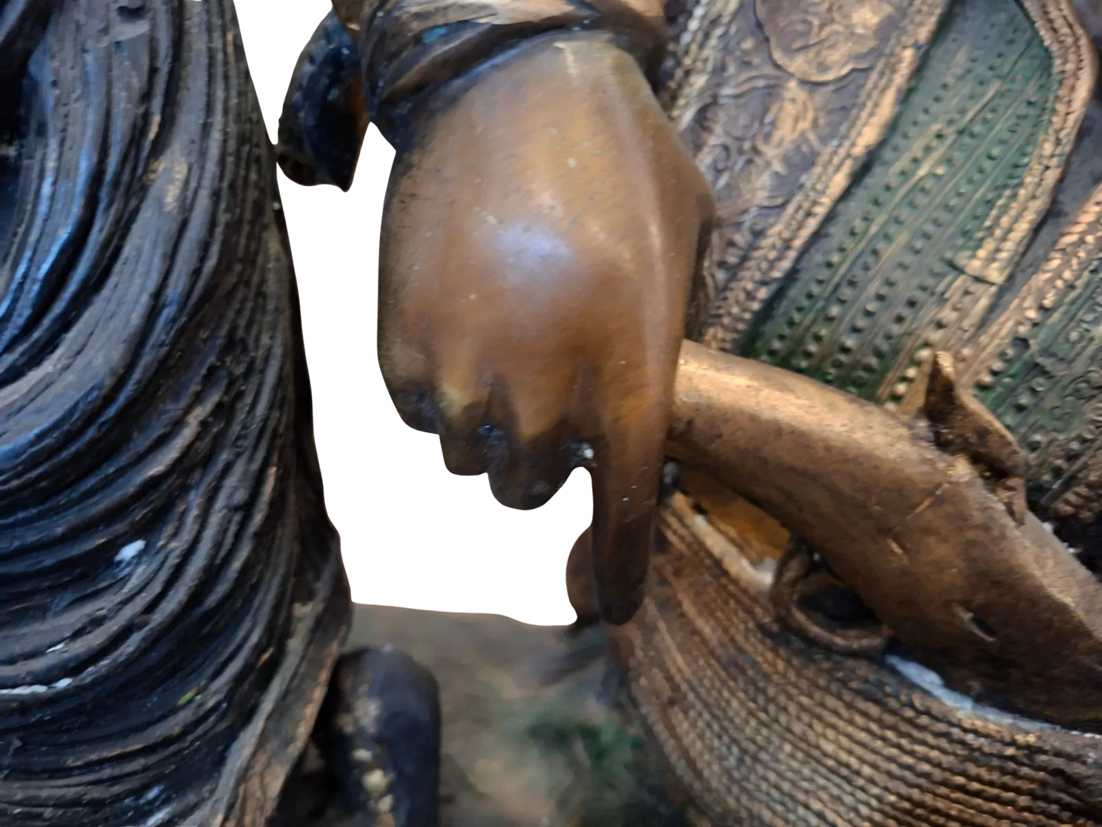 Scultura In Bronzo: Cavaliere Orientale A Cavallo photo 6560.82