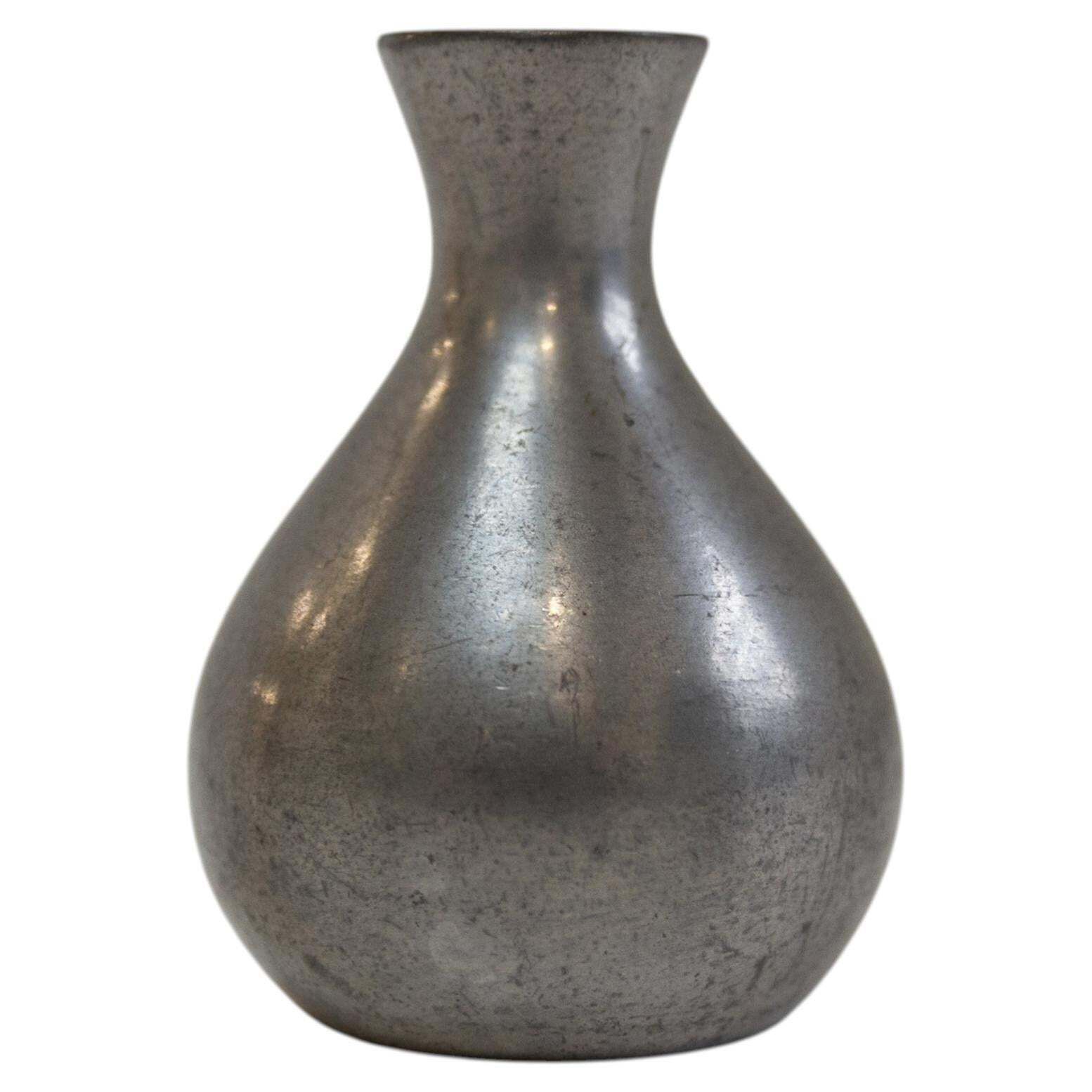 Mini Pewter Vase By Just Andersen, 1930s Denmark