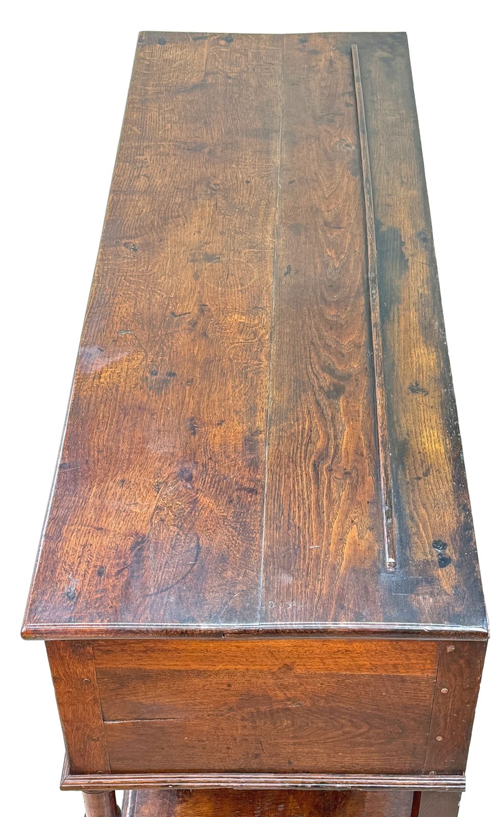 Very Small Georgian Oak Dresser Base Late 18th Century (England, Circa 1770) photo for sale