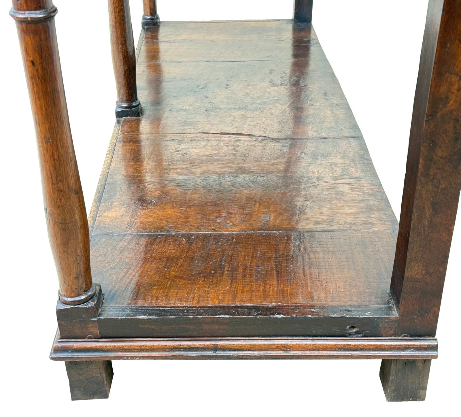 Very Small Georgian Oak Dresser Base Late 18th Century (England, Circa 1770) photo 3875.0