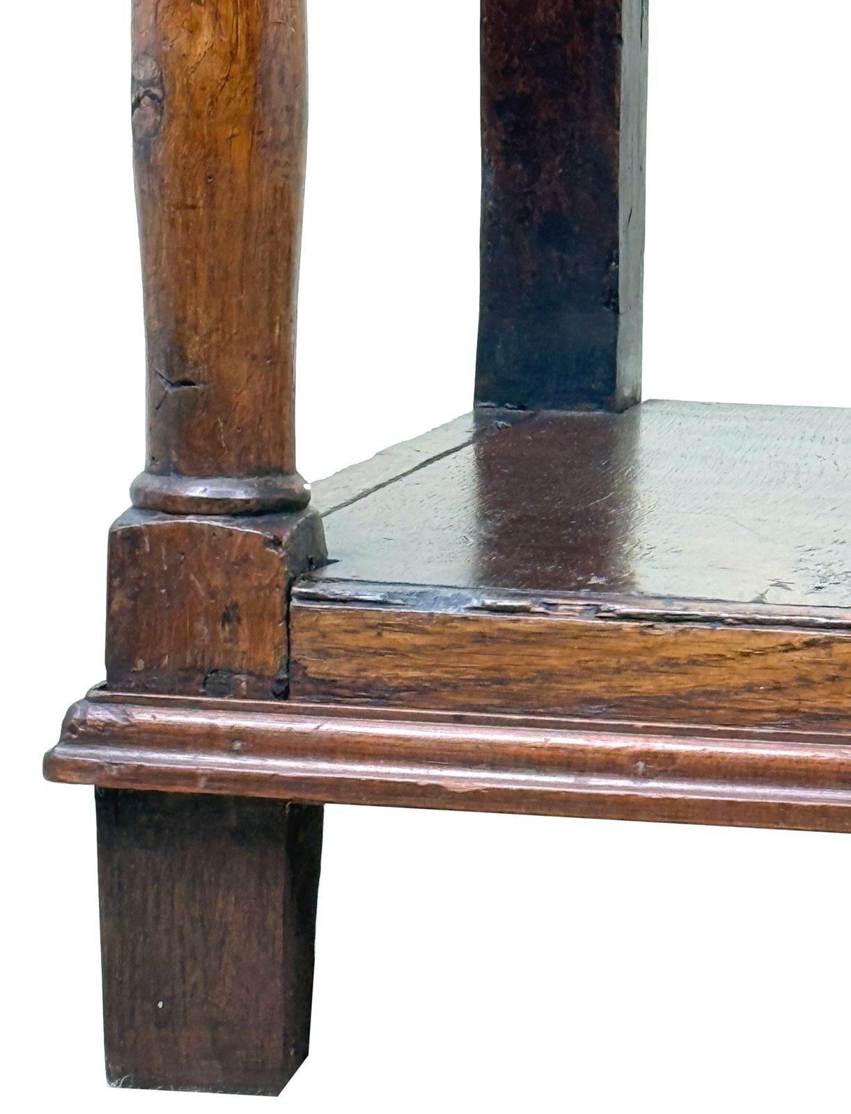 photo furniture Very Small Georgian Oak Dresser Base Late 18th Century (England, Circa 1770)