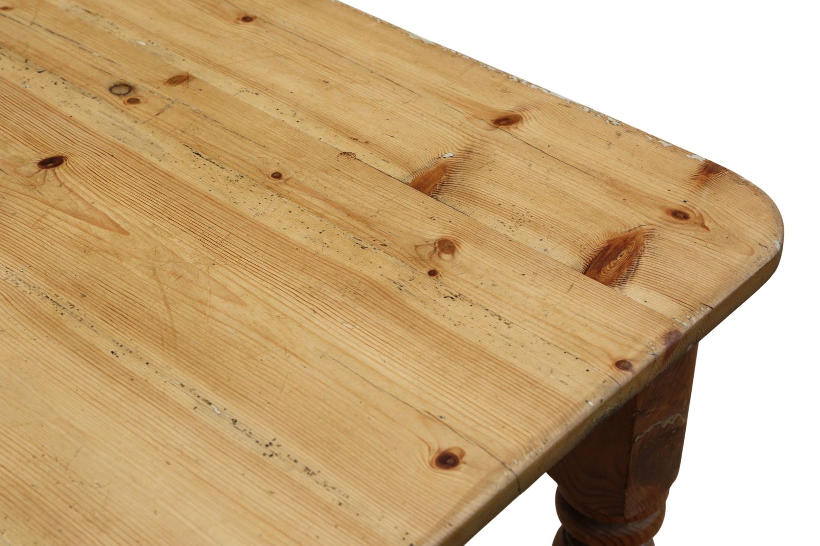 Antique 19th Century Pine Kitchen Table – Single Drawer, Quality Country Furniture photo vintage