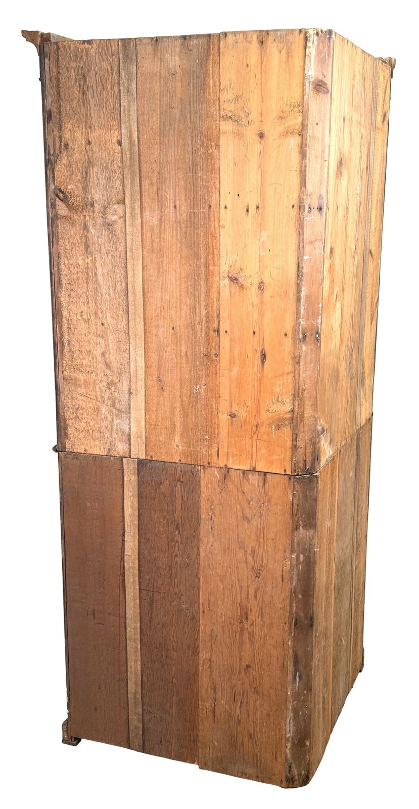 photo furniture 18th Century Georgian Mahogany Double Corner Cabinet (England, Circa 1770)
