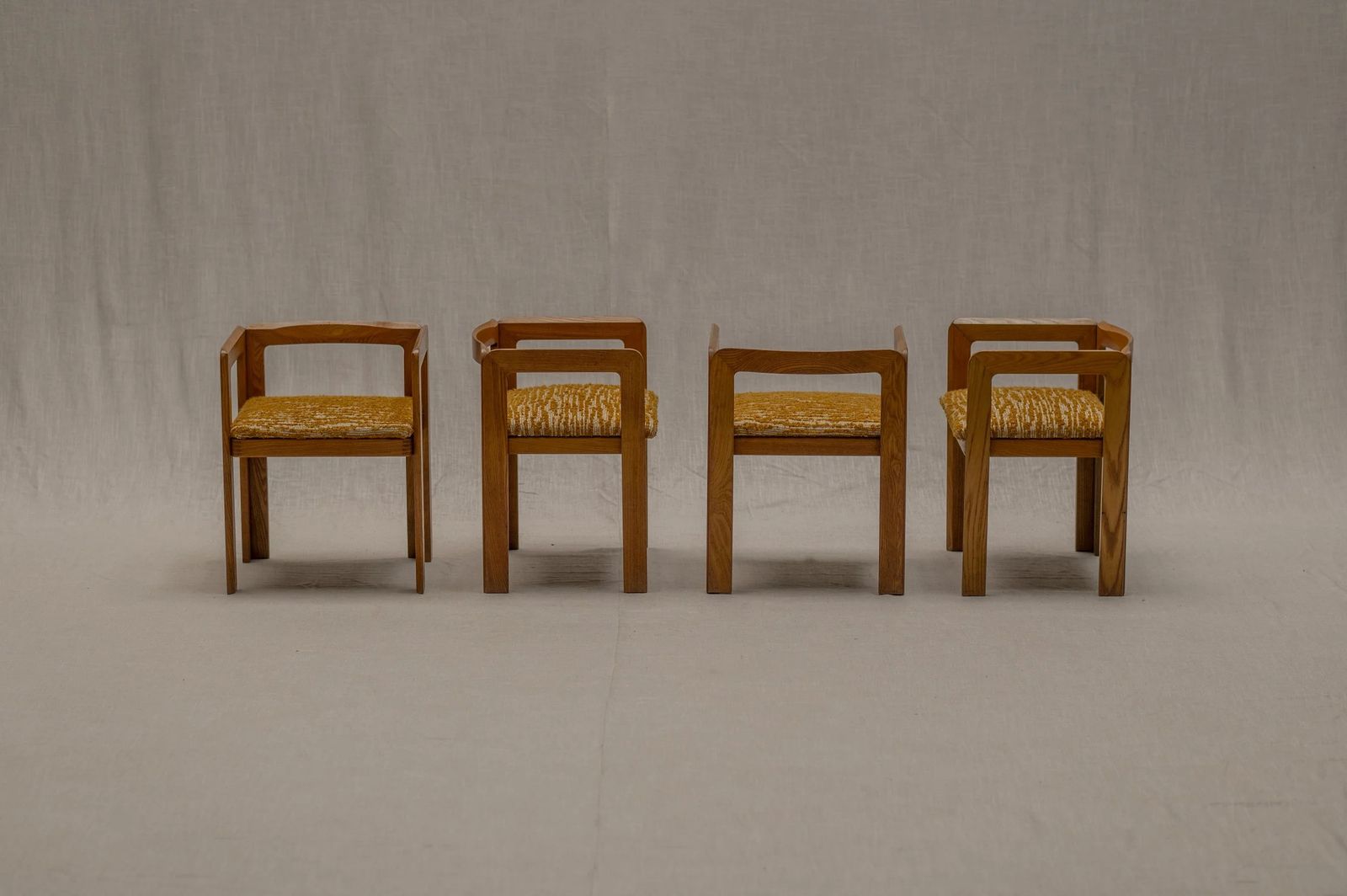 ‘Samara’ Dining Chairs By Derk Jan De Vries For Maisa Di Seveso, Milano, 1970s photo Furniture