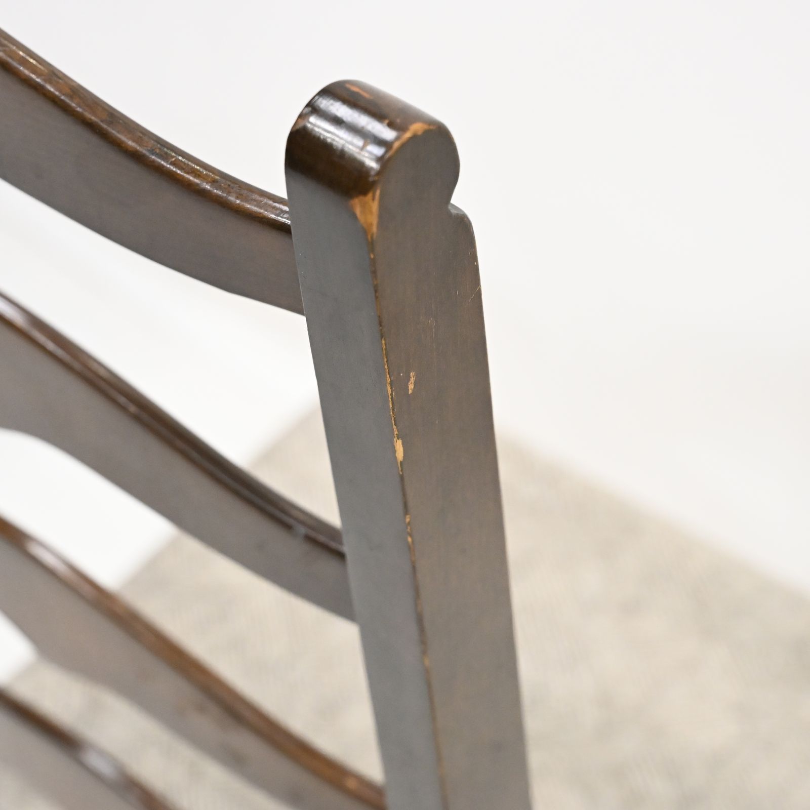6 Ercol Dining Chairs 1970s Ladderback Inc 2 Carvers Free Nationwide Delivery* photo buy