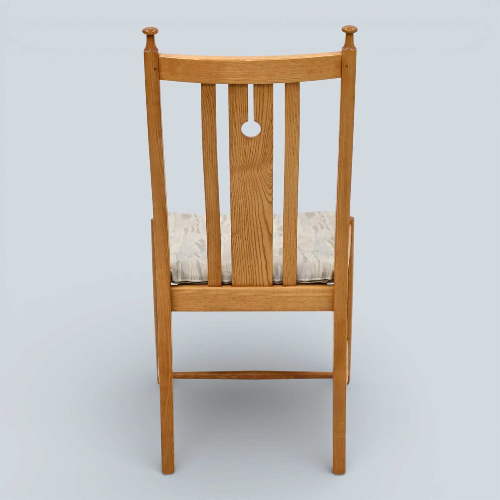 Ercol Set 4 Dining Chairs Saville Range Light Finish Cushions Free Uk Delivery* photo vintage