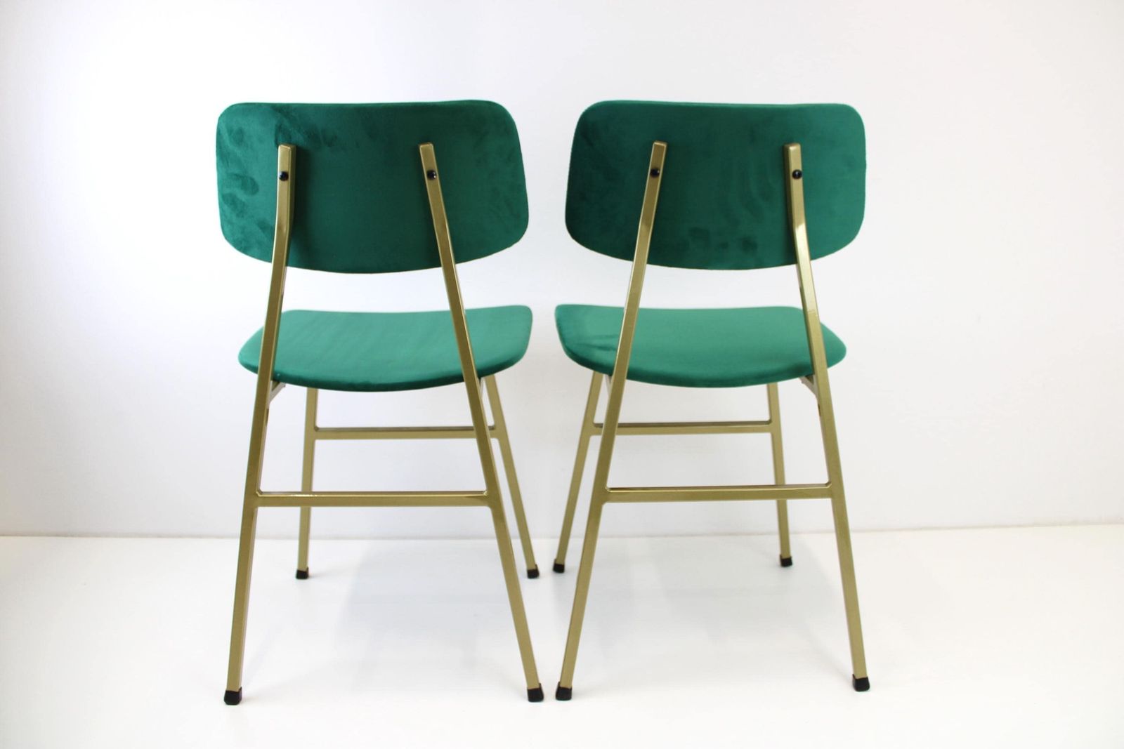 1 Of 2 Mid Century Modern Chairs By Niko Kralj For Stol Kamnik / Restored / Minimalist Chair / Gold Chair 60s Yugoslavia photo Furniture