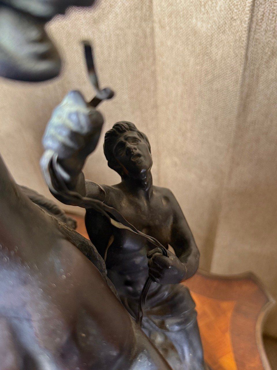 Pair Of 19th Century Marly Horse Tamer Bronzes – Signed Coustou photo buy