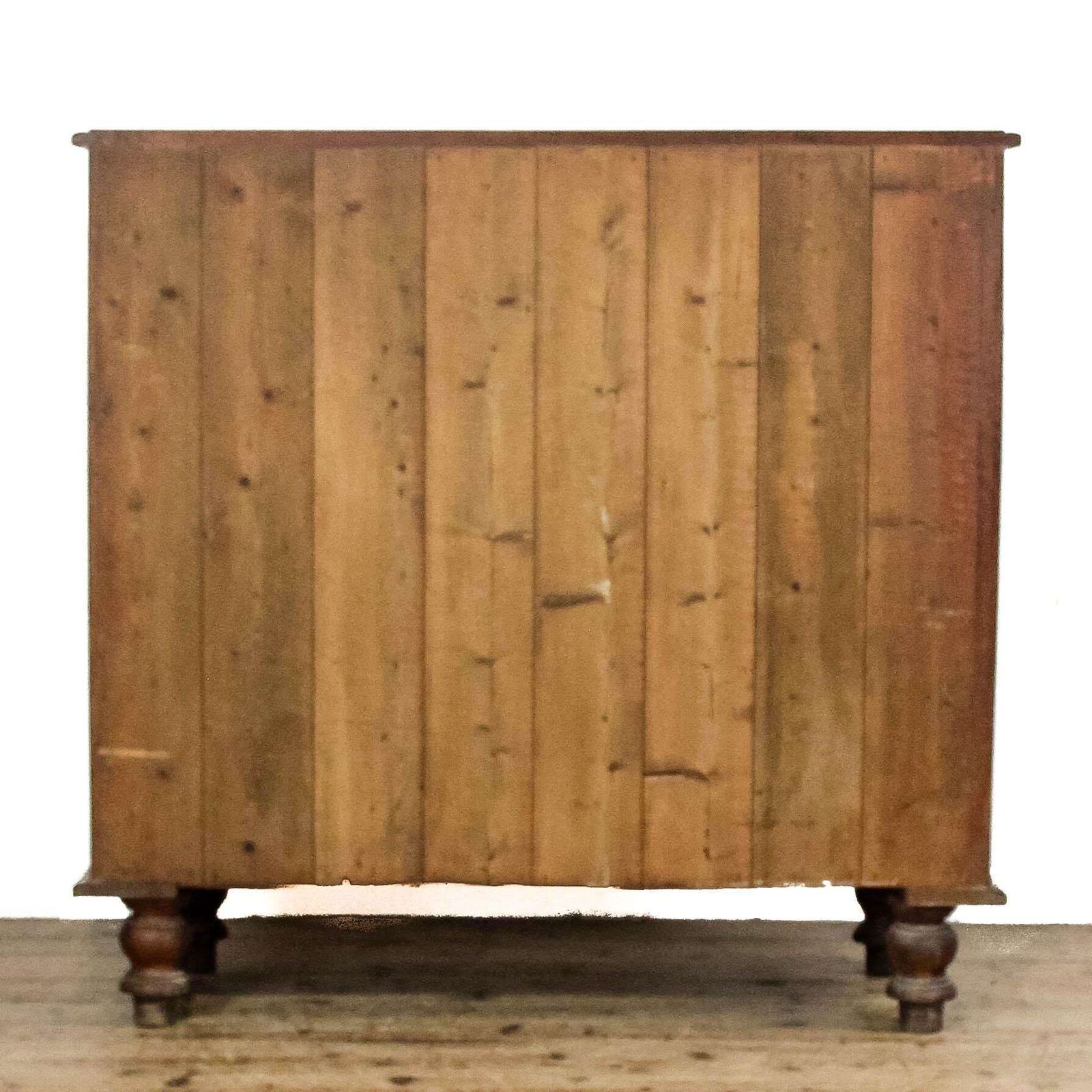 Antique Pitch Pine Chest Of Drawers | Bedroom Storage | Antique Storage | Bedroom | Pine Furniture (M 6745) photo vinterior