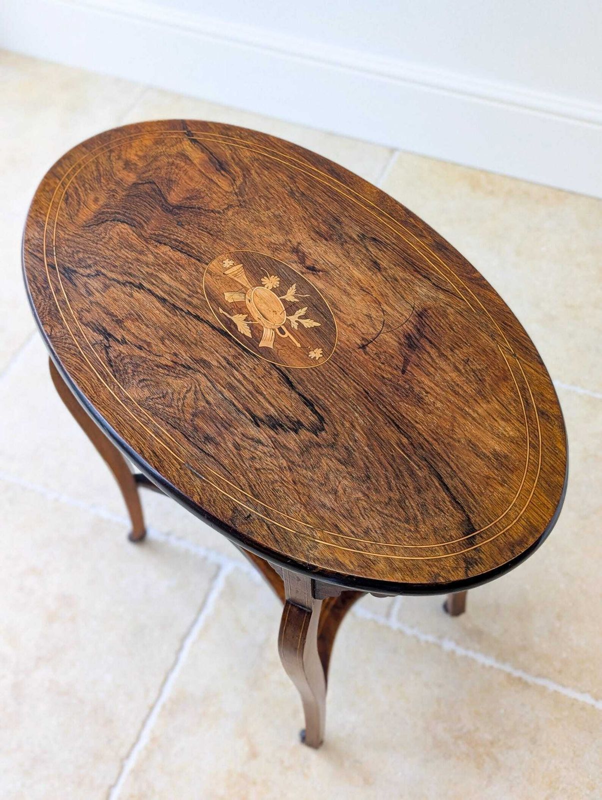 Antique Edwardian Rosewood Occasional Table C.1910 photo furniture