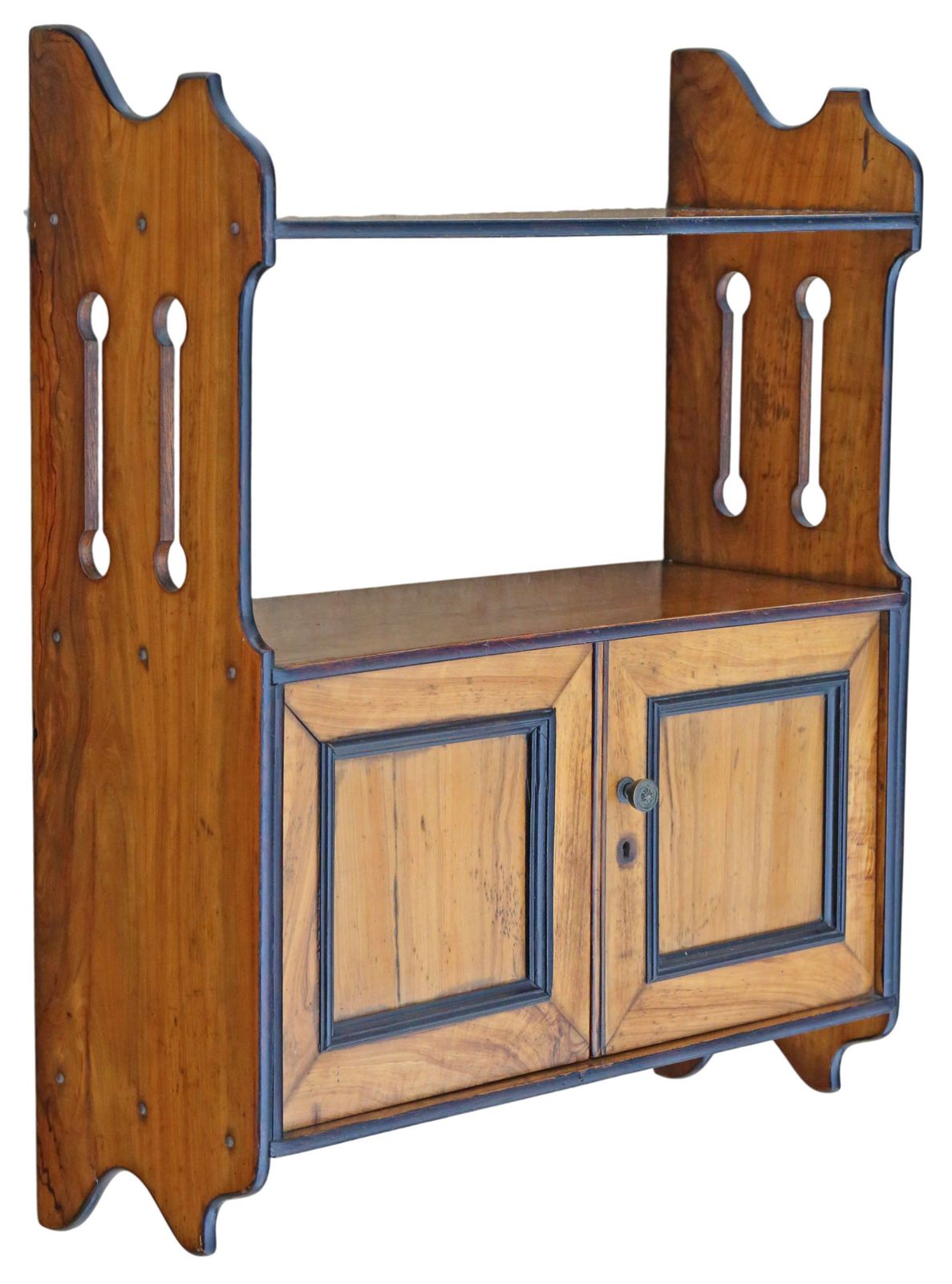 Antique 19th Century Limewood Wall Shelves / Cupboard – Fine Quality photo for sale