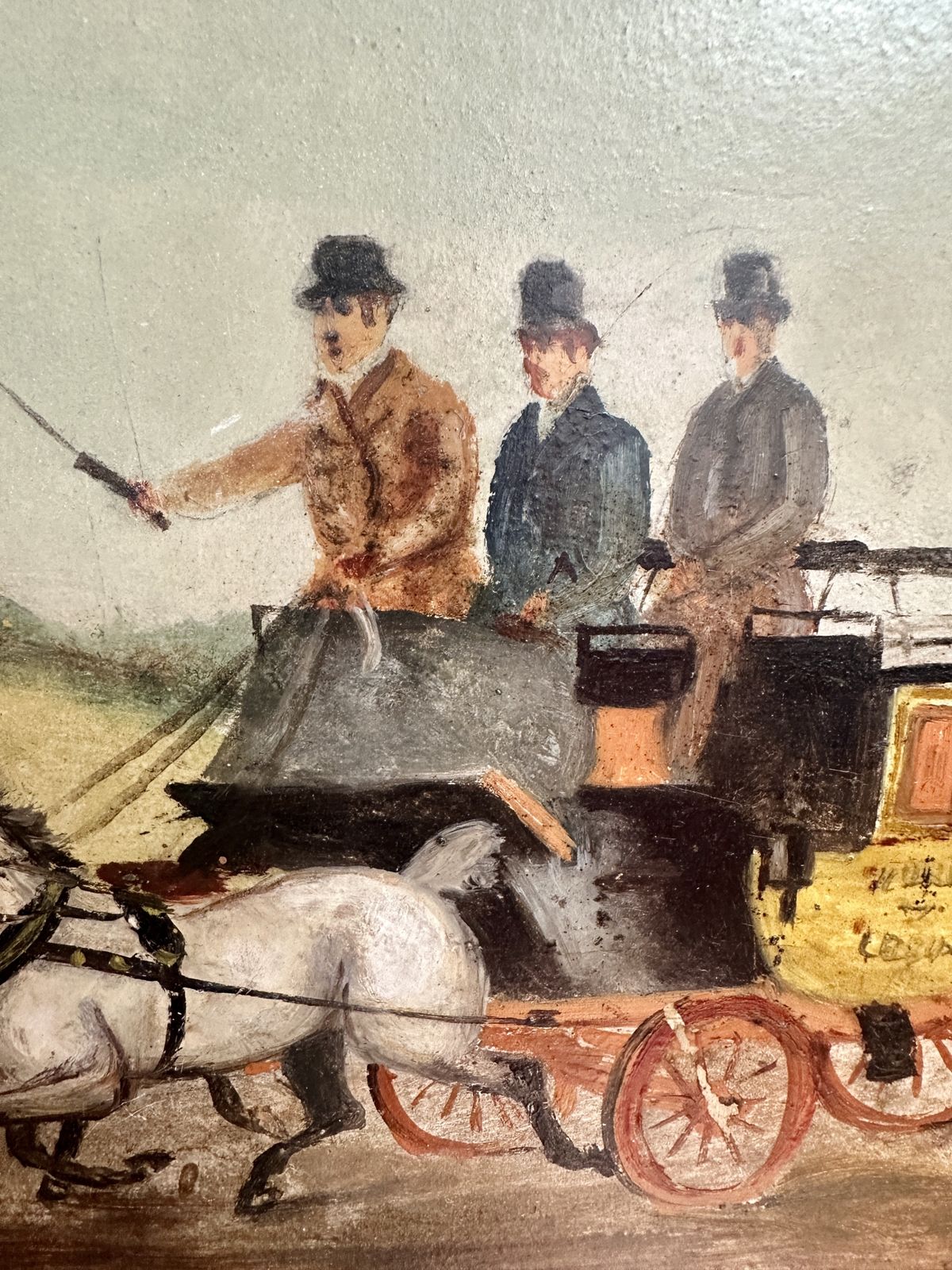 photo buy Pair Of Signed 1910 Fox Hunting Oil Paintings – Equestrian Sporting Scenes   Philip Henry Rideout (1860 1920)