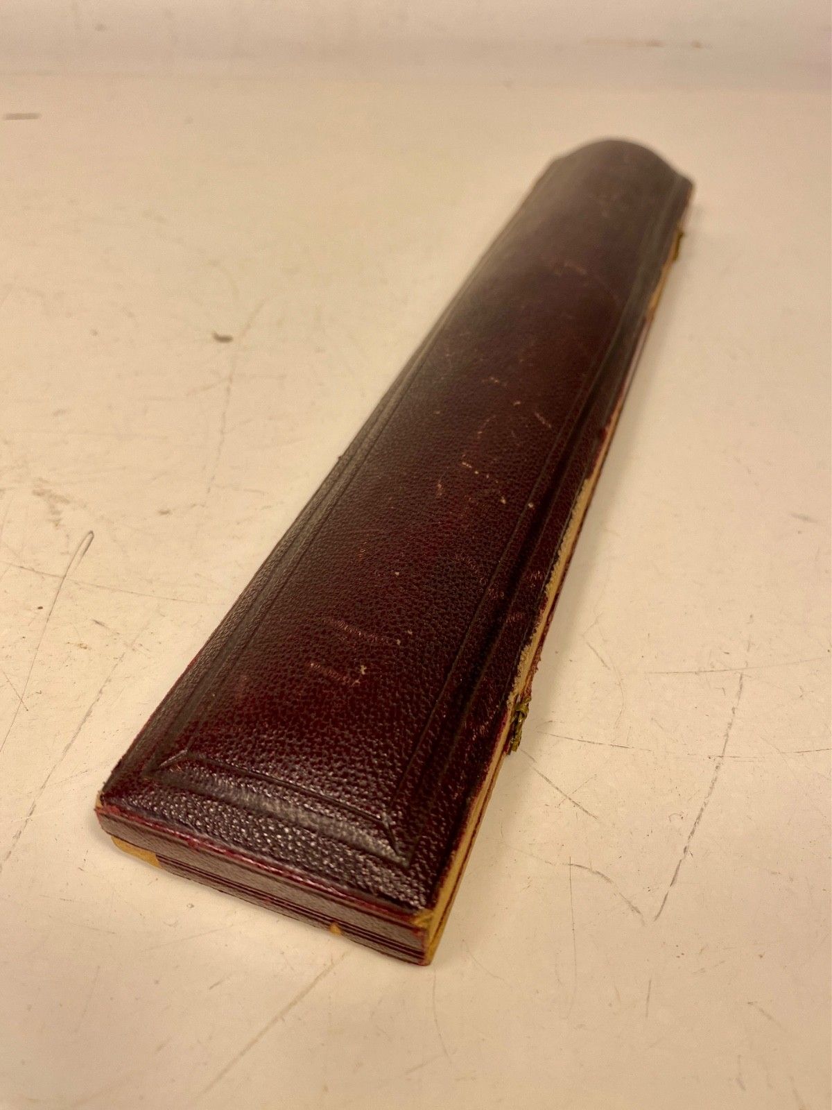 Home Decor Antique 19th Century Scottish Gilt, Agate Handle Paper Knife, Letter Opener. photo