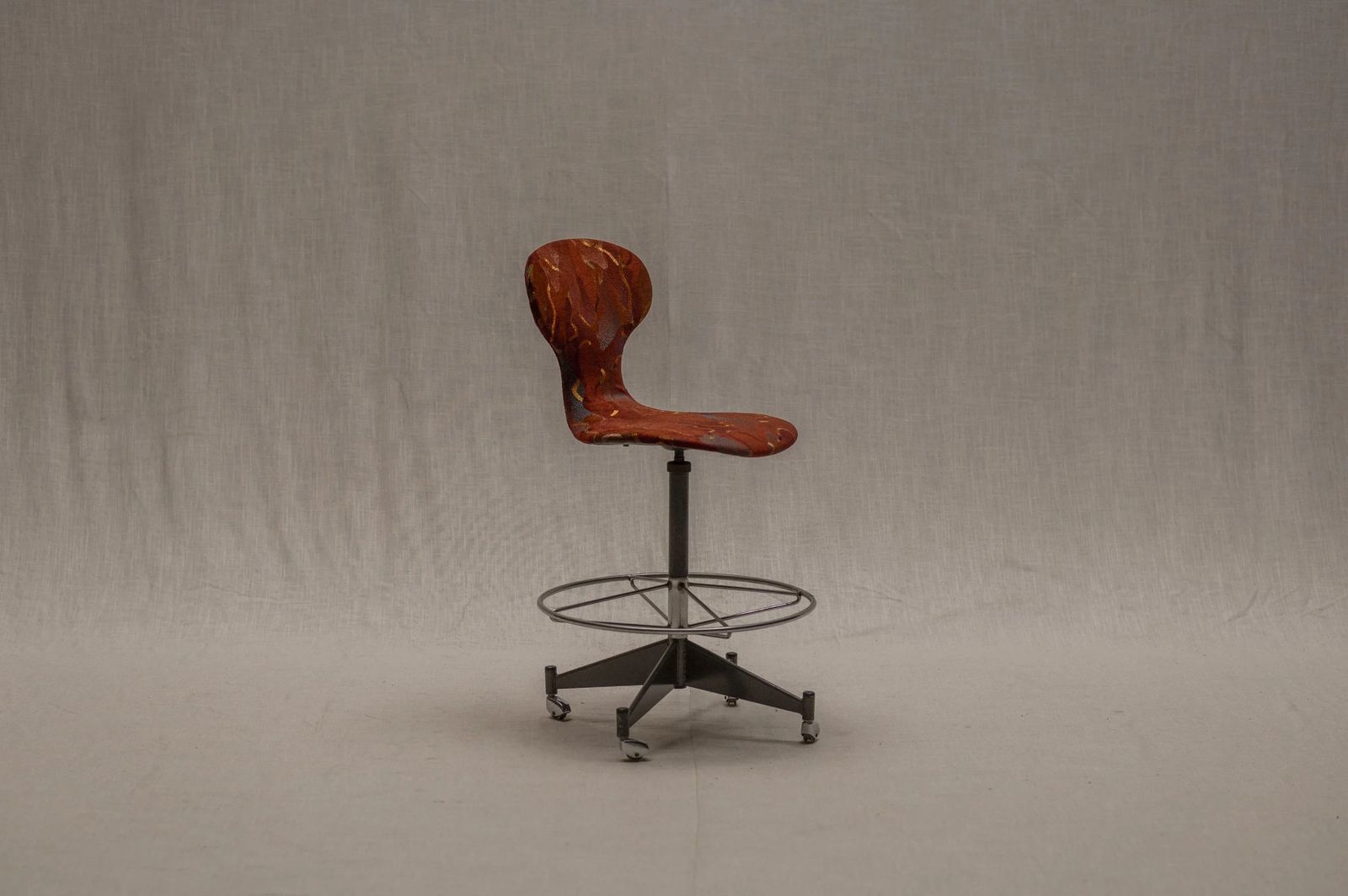 Vintage Butterfly Desk Or Working Chair, 1970s